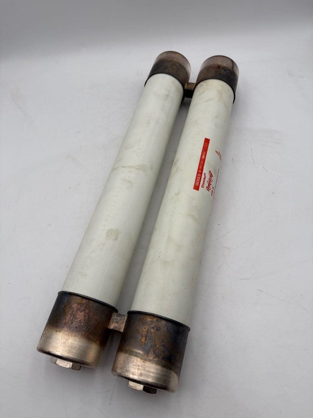Gould A1550X200E-1D Current Limiting Power Fuse 200E Amps 15.5kV AmpTrap