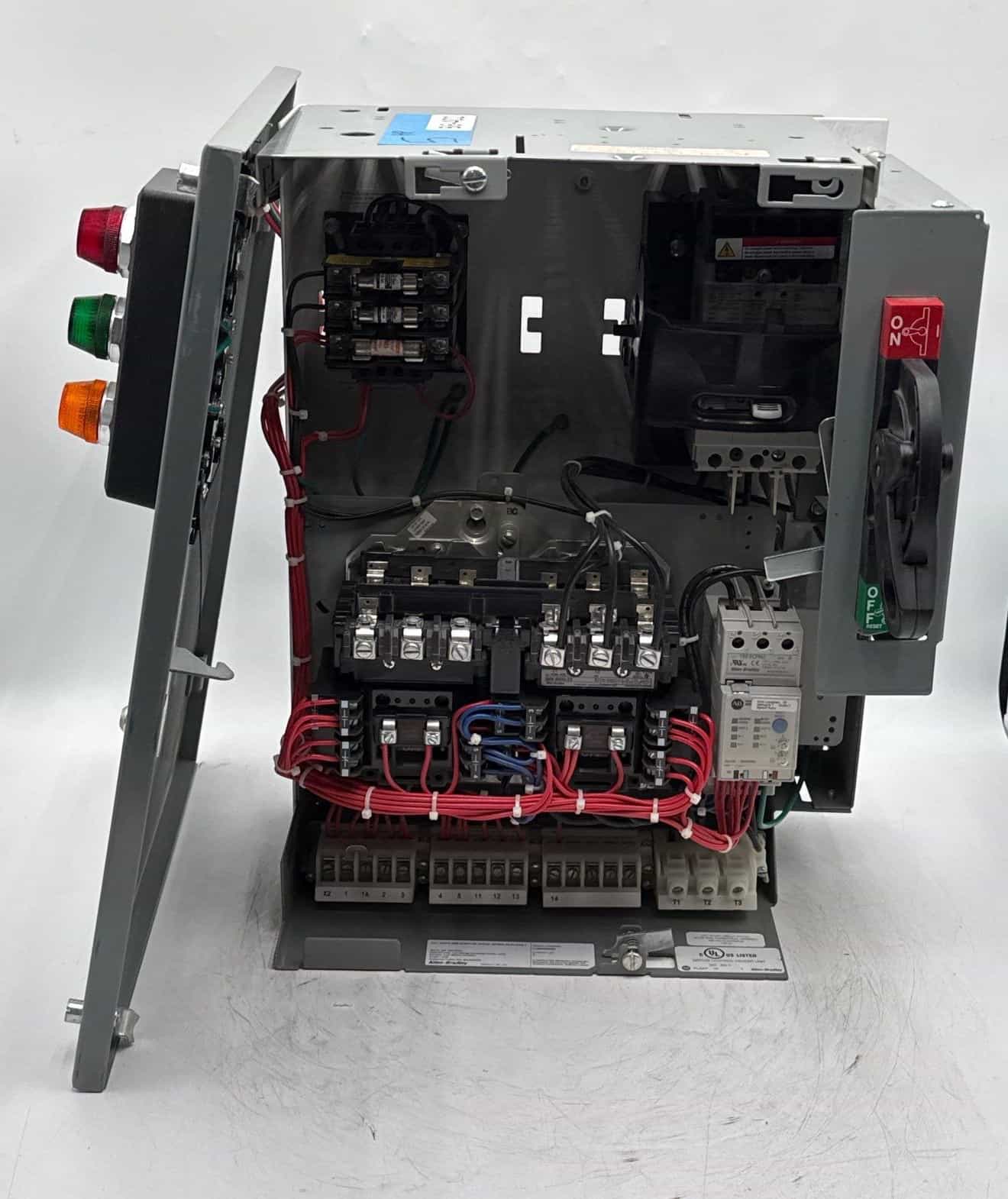 Allen Bradley 2100 20" 20A MCC Combo Bucket Reversing Size 1 Starter 505-BOD23