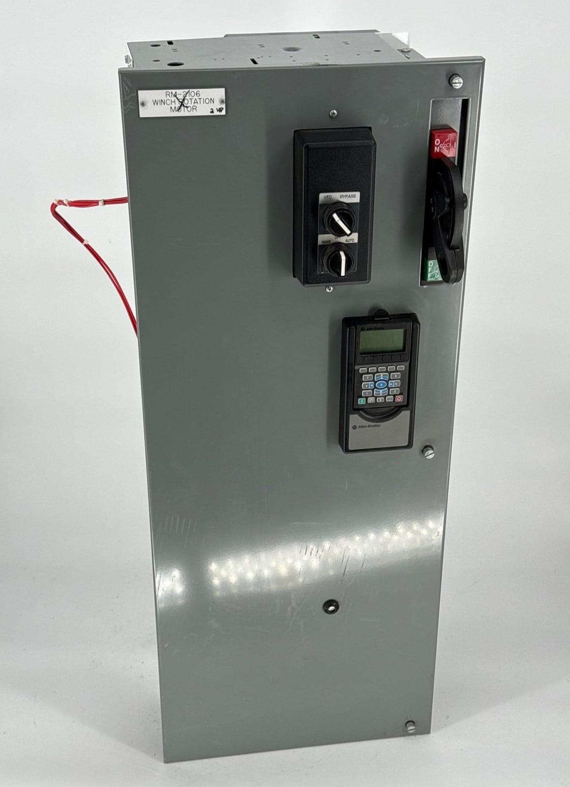 Allen Bradley 2100 39" 15A Combo MCC Bucket 2HP Powerflex753 AC Drive