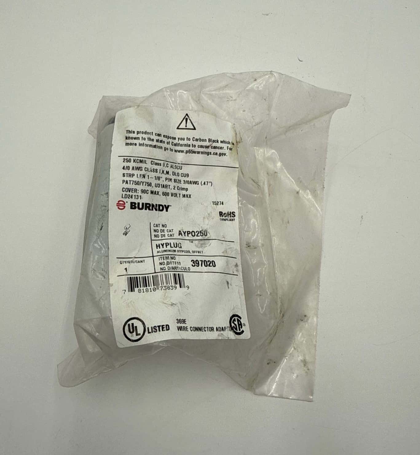 Burndy AYPO250 Accessory — image 1 of 5