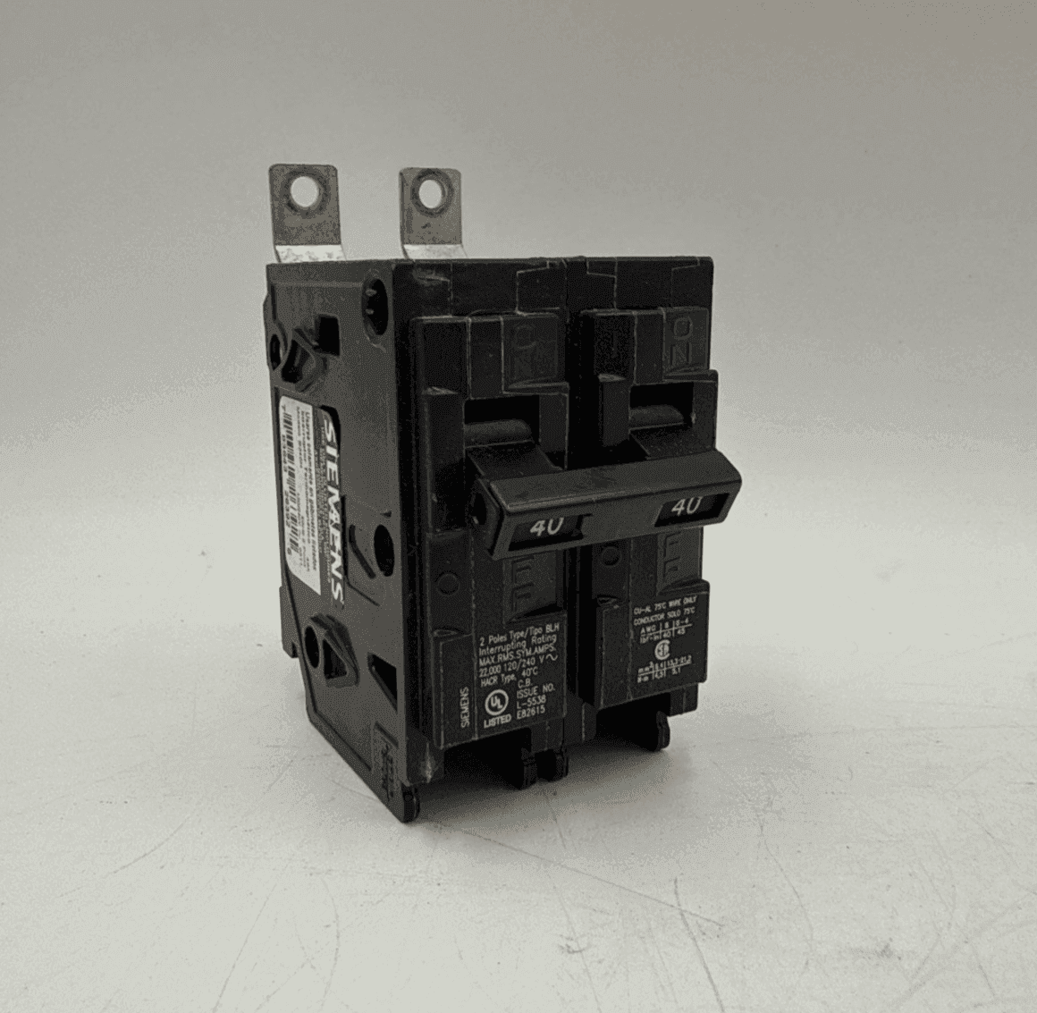 Siemens B240H Circuit Breaker — image 1 of 7