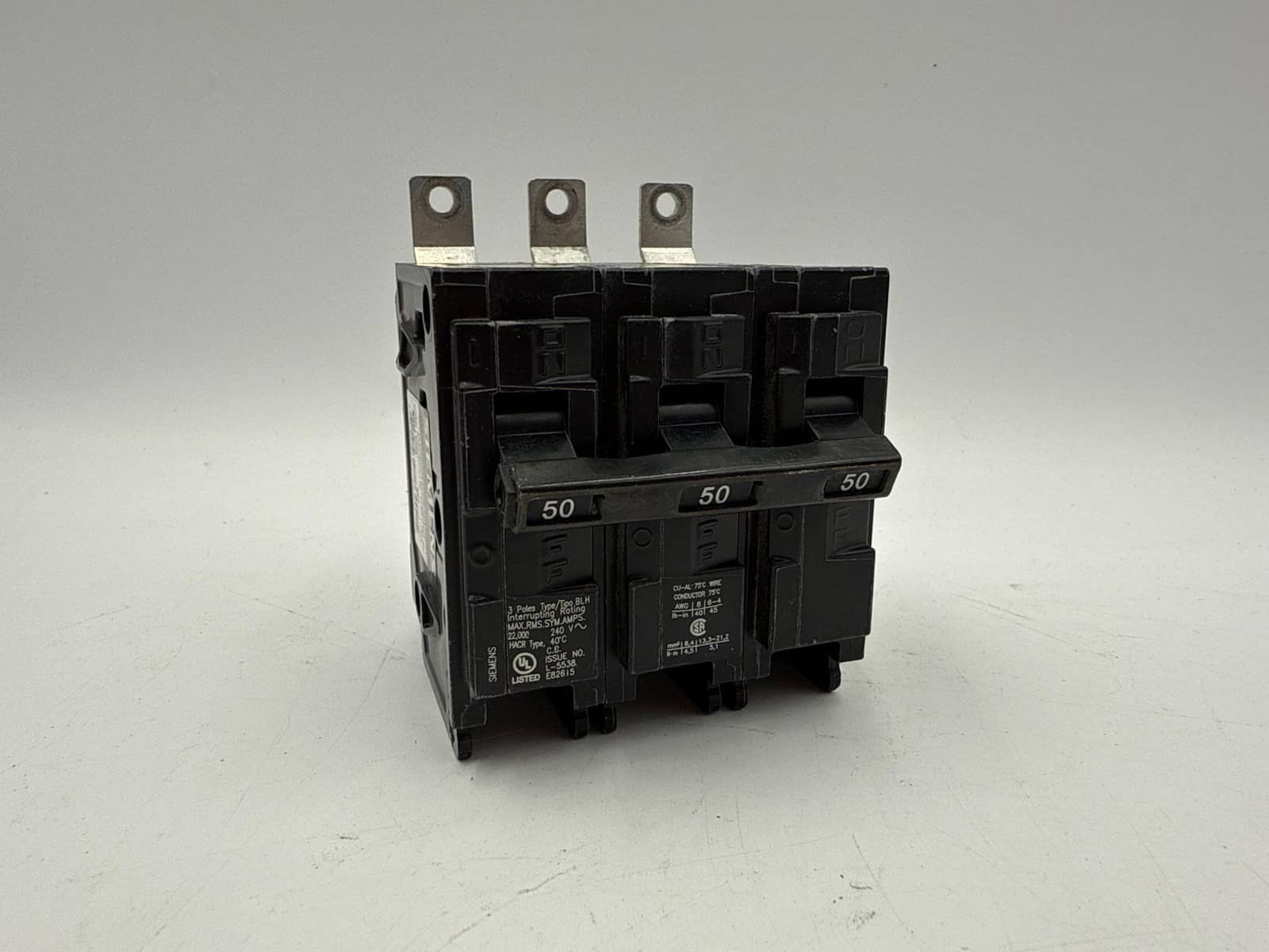 Siemens B350H Circuit Breaker — image 1 of 8