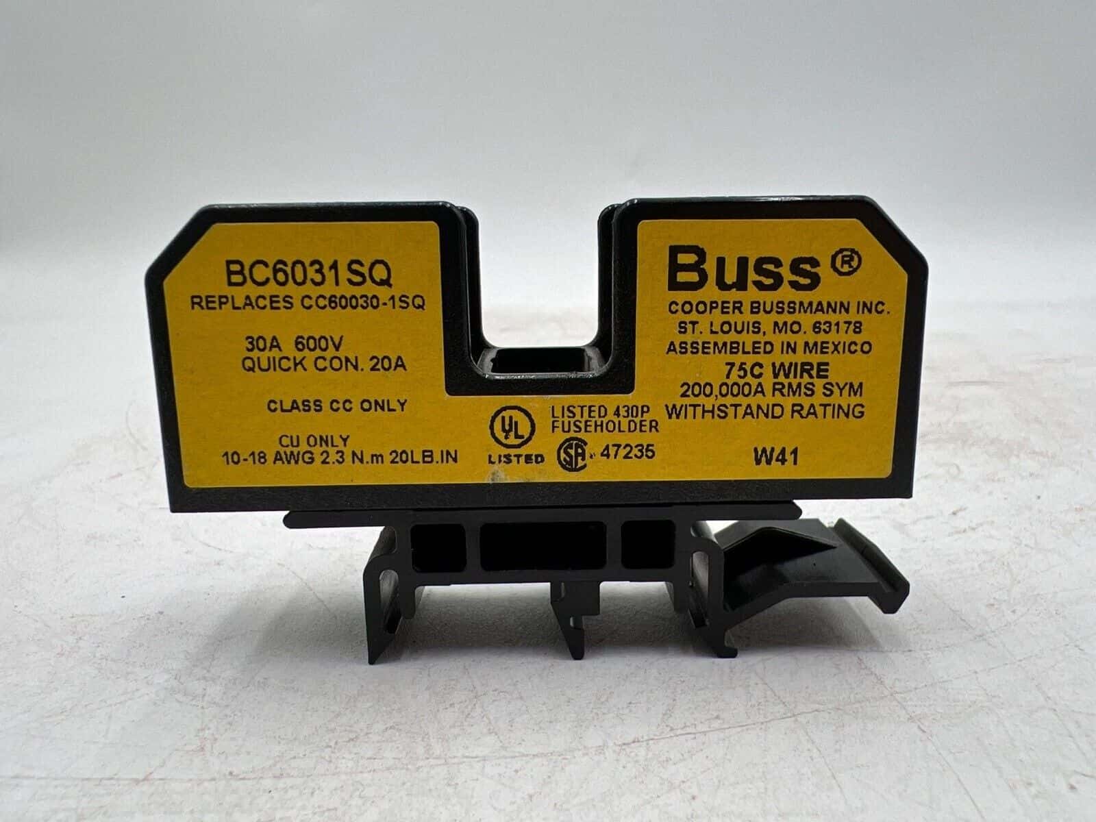 Bussmann BC6031SQ Accessory — image 1 of 4