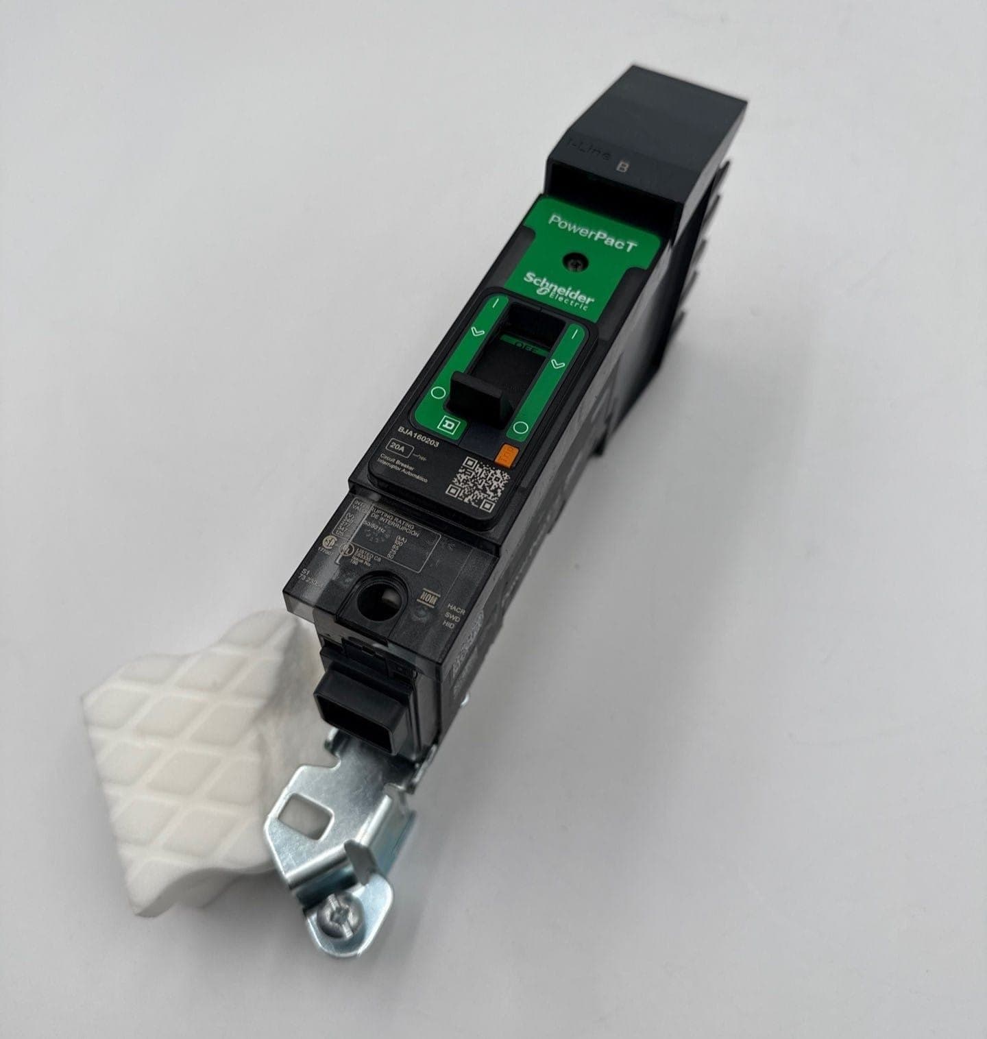 Square D BJA160203 I-Line Circuit Breaker 20A 1P 277V Powerpact 20 Amp BJA