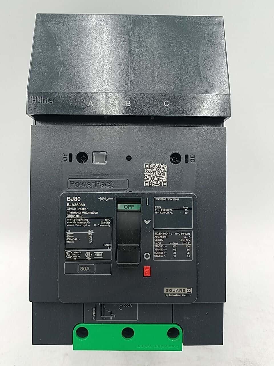 Square D BJA36080 Circuit Breaker — image 1 of 7