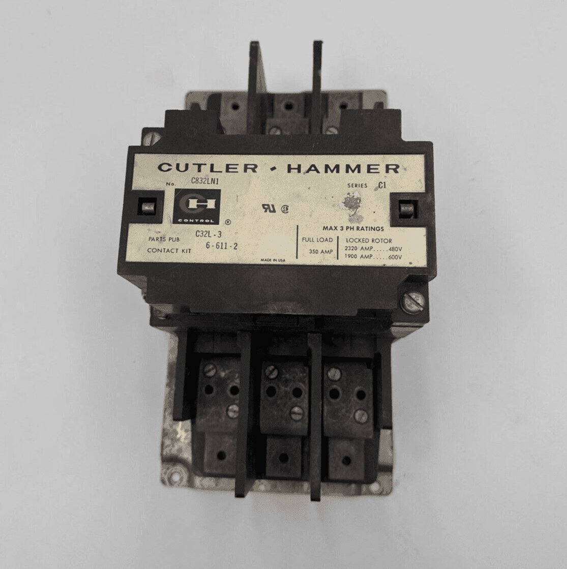 Cutler-Hammer C832LN1 Contactor — image 1 of 8