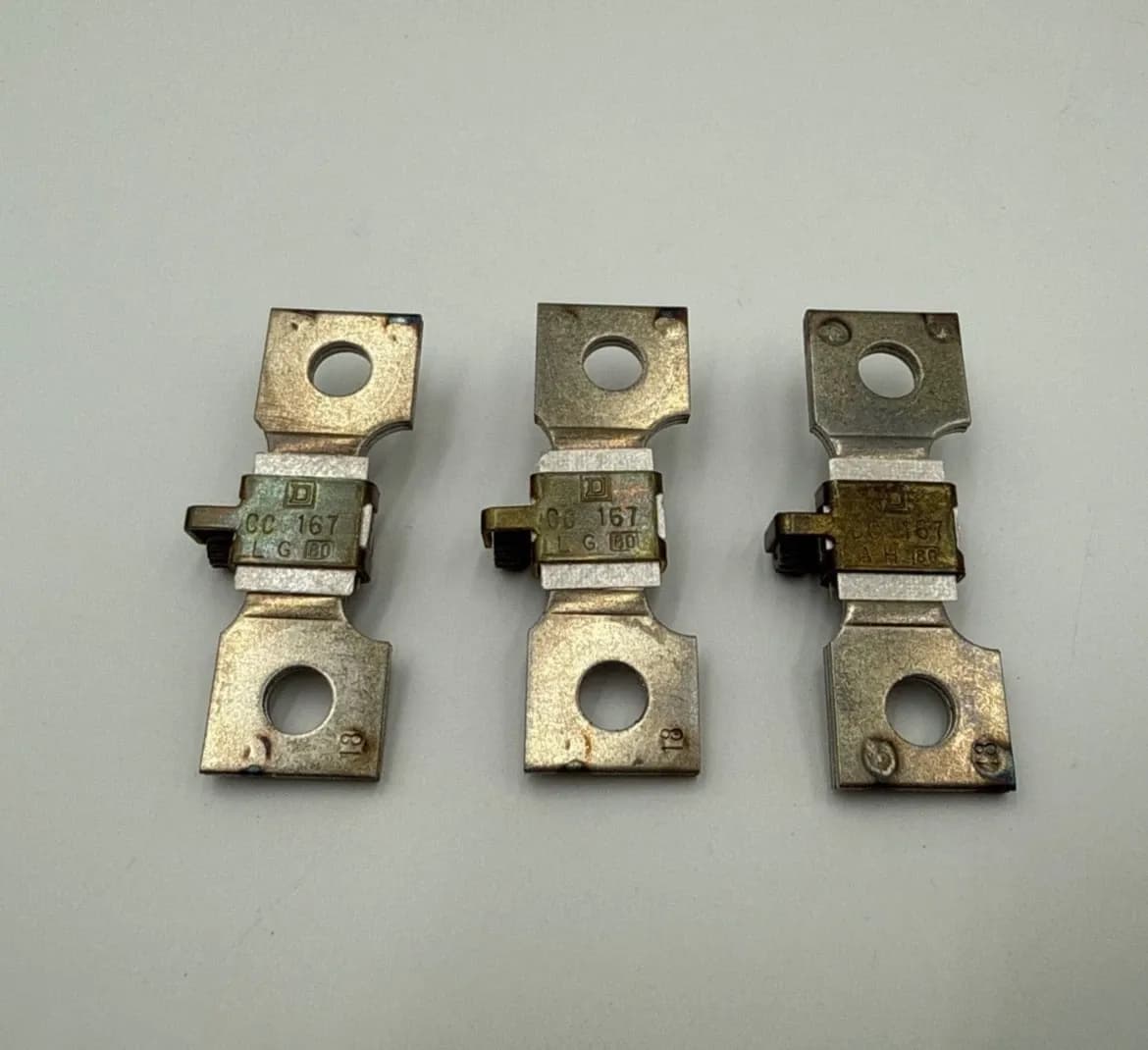 3PC Lot Square D CC167 Thermal Overload Relay Heater Element Unit CC 167.0 New