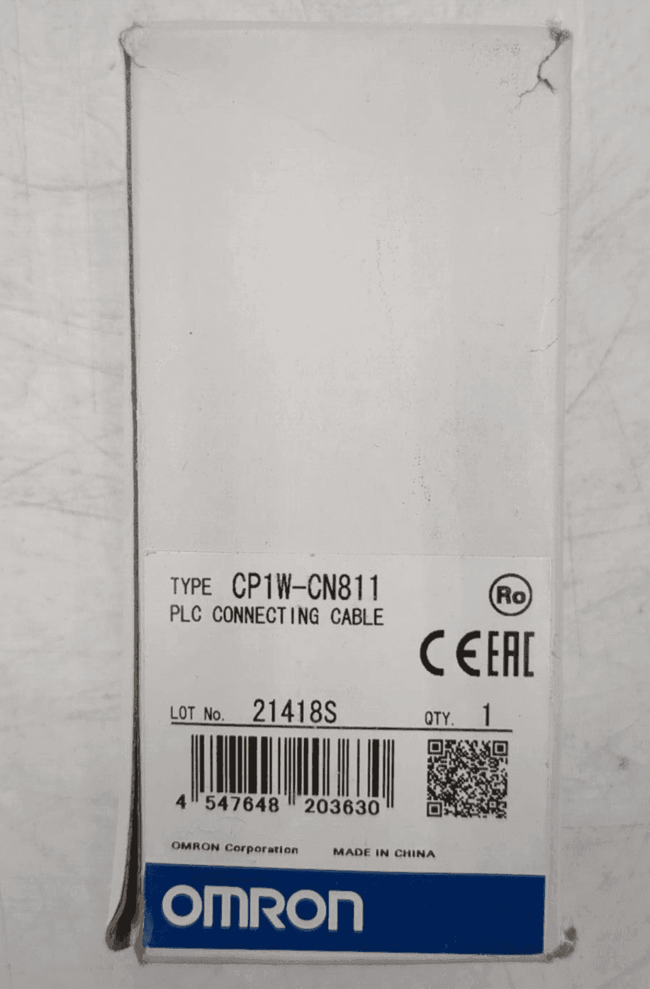 Omron CP1W-CN811 PLC — image 1 of 7