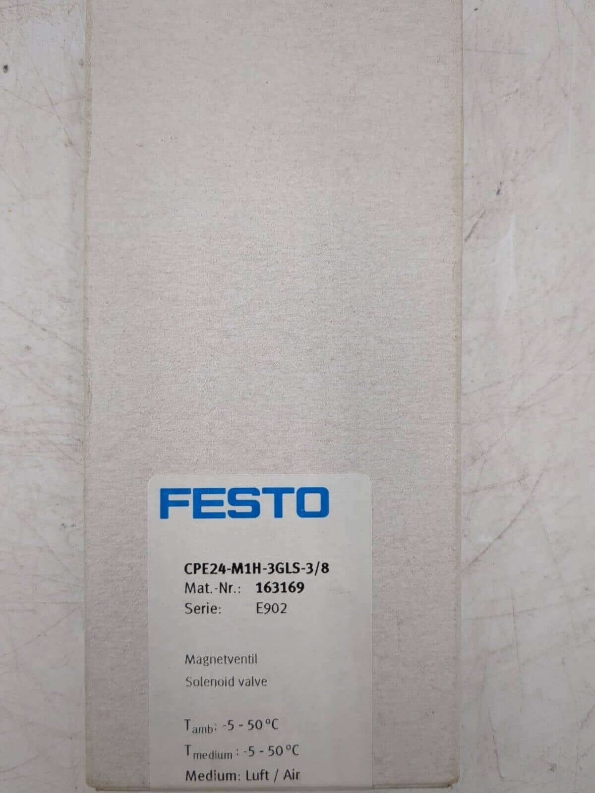 Festo CPE24-M1H-3GLS-3/8 PLC — image 1 of 8