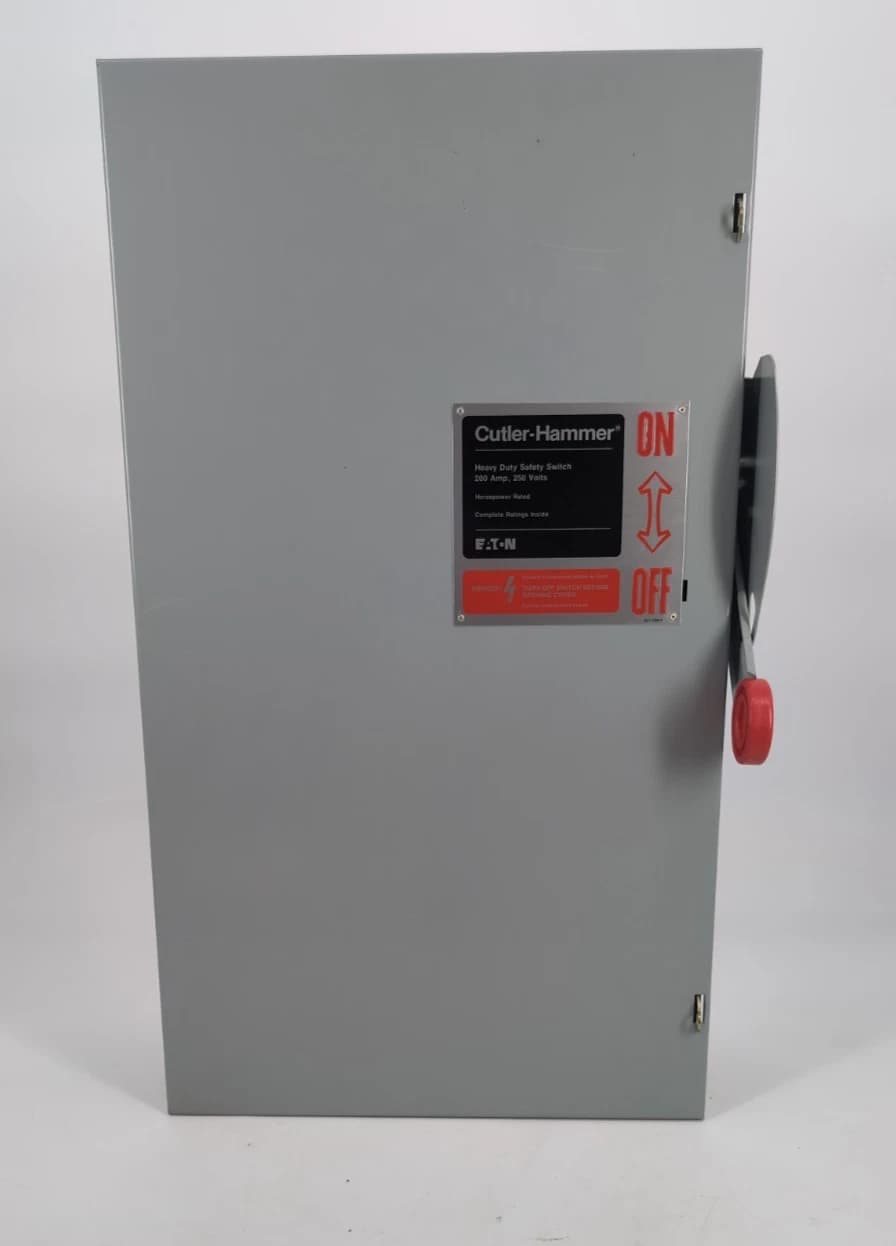 Eaton DH224NGK Safety Disconnect Switch 200A 2P 240V Type 1 Encl NEW