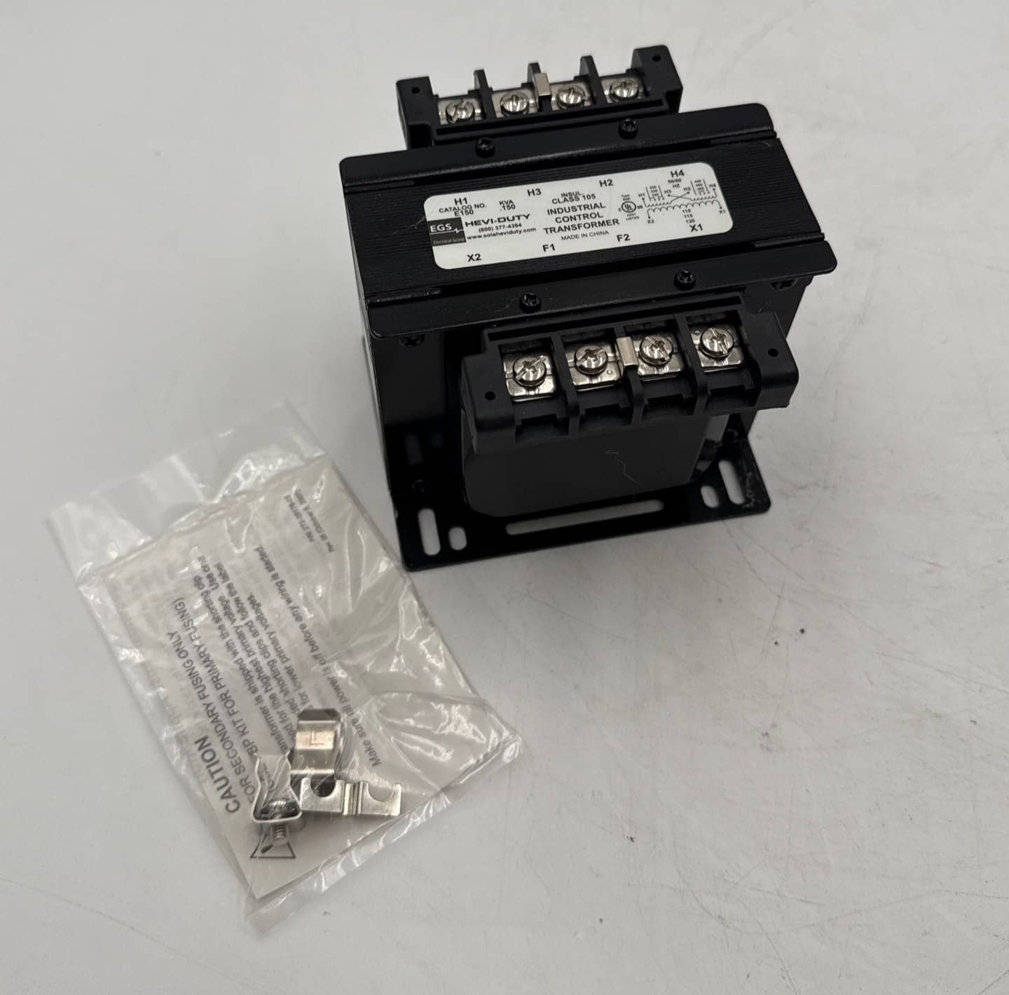 EGS Hevi-Duty E150 Control Transformer — image 1 of 8