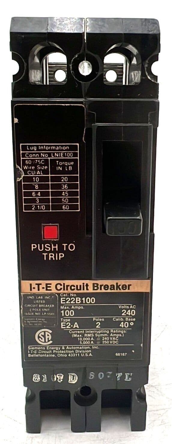 Siemens E22B100 – image 1