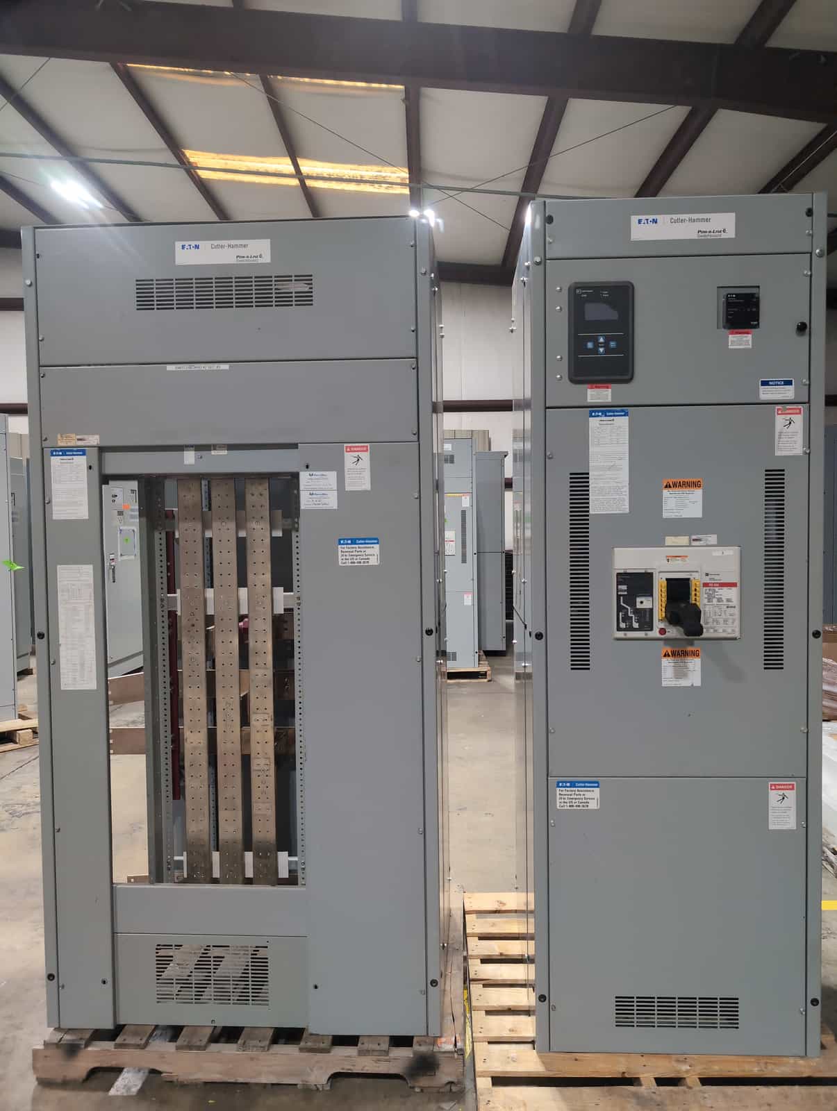 Eaton PRLC Switchboard 1600A 480/277V 3PH 4W MCB RD316T36W LSIG RES1600LSIG