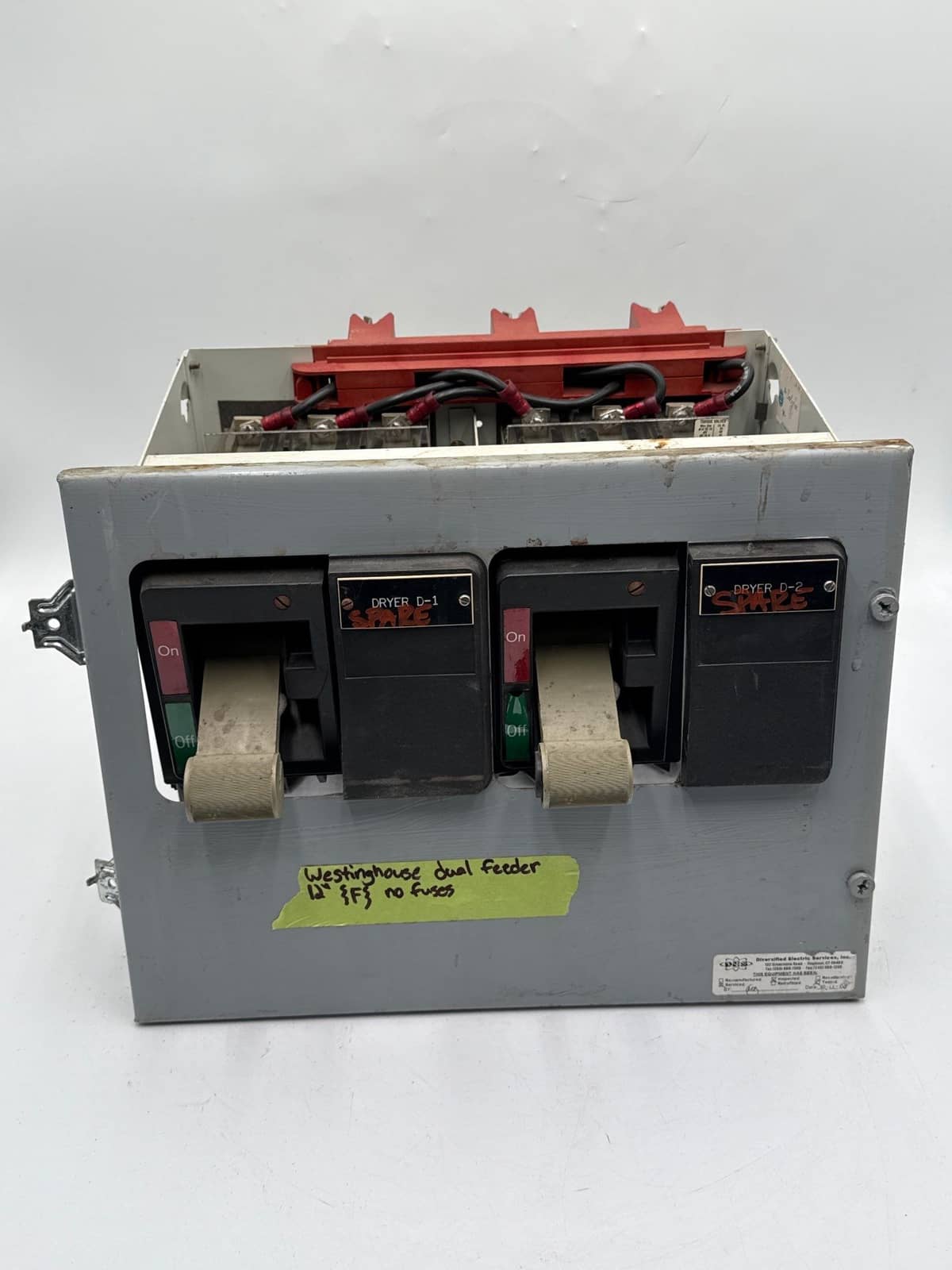 Eaton CH Freedom 2100 30A 12” Dual Twin Feeder MCC Bucket Fusible 30 Amp