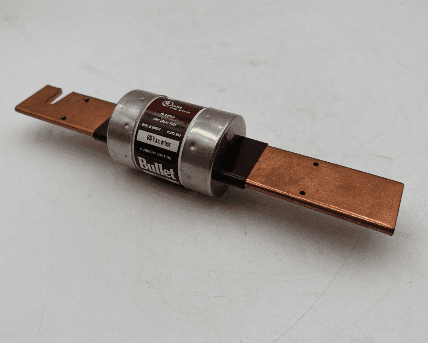 Bullet ECSR250 Fuse 250A 600V Class RK5 200 Amp Time Delay Current Limiting
