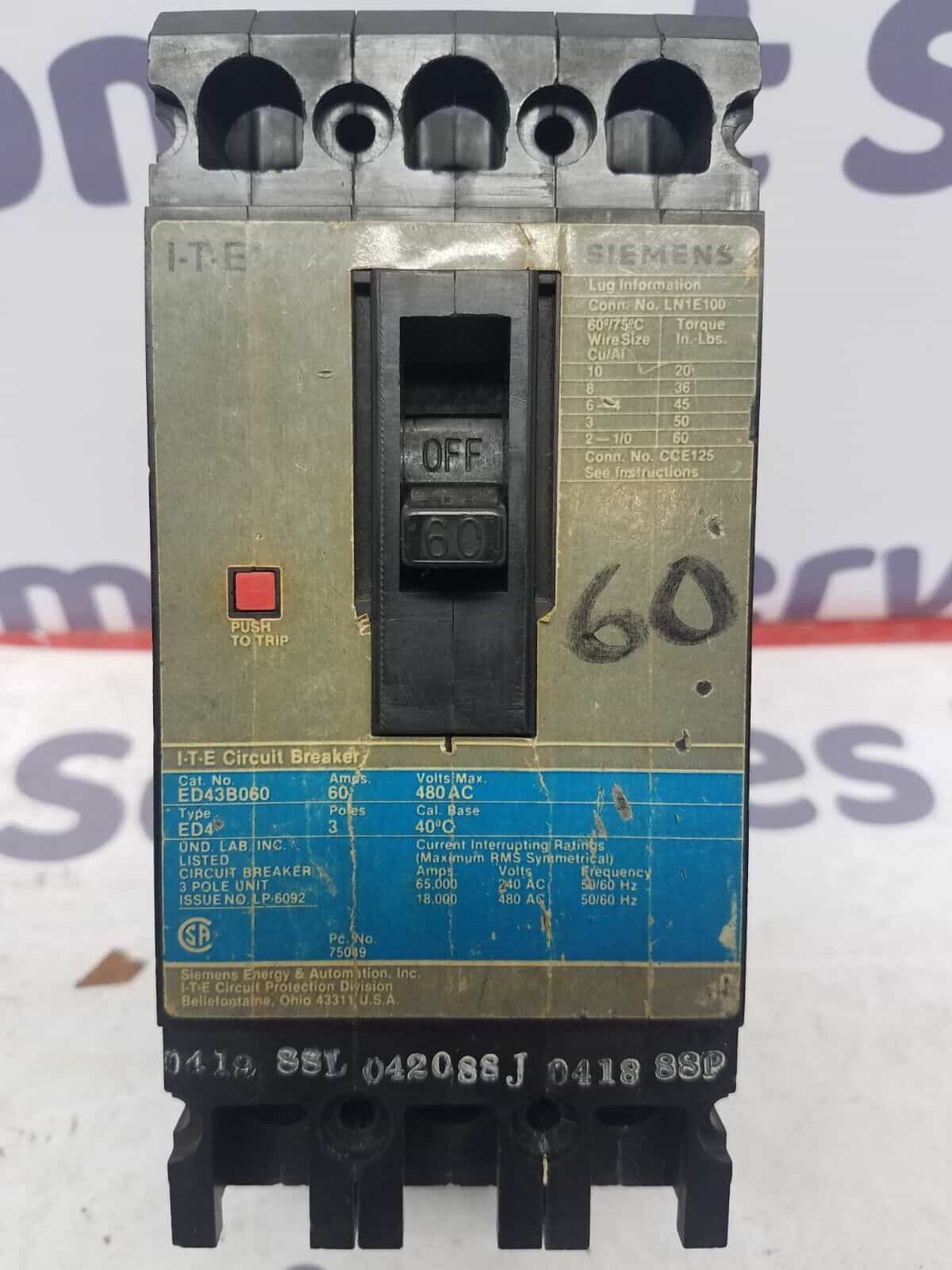 Siemens ED43B060