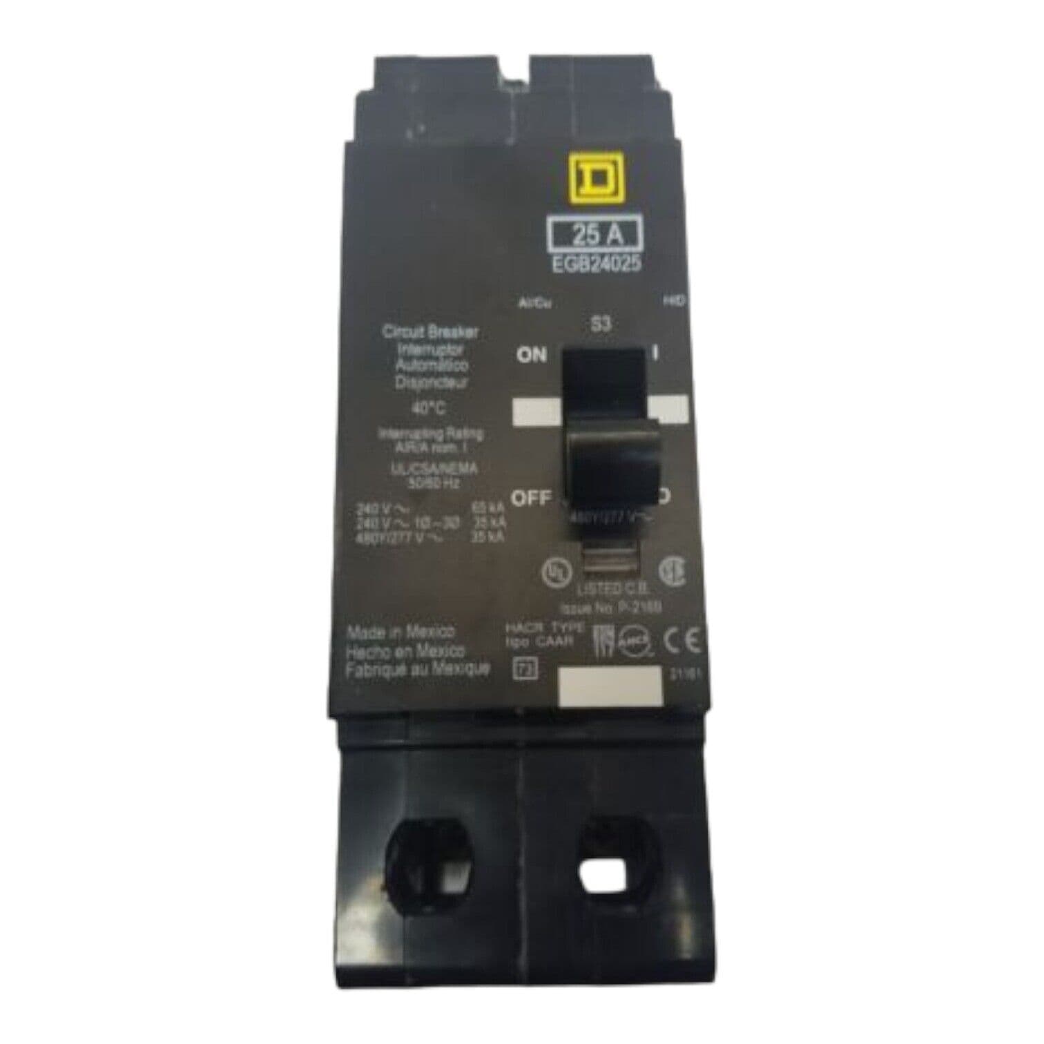 Square D EGB24025 Circuit Breaker — image 1 of 6