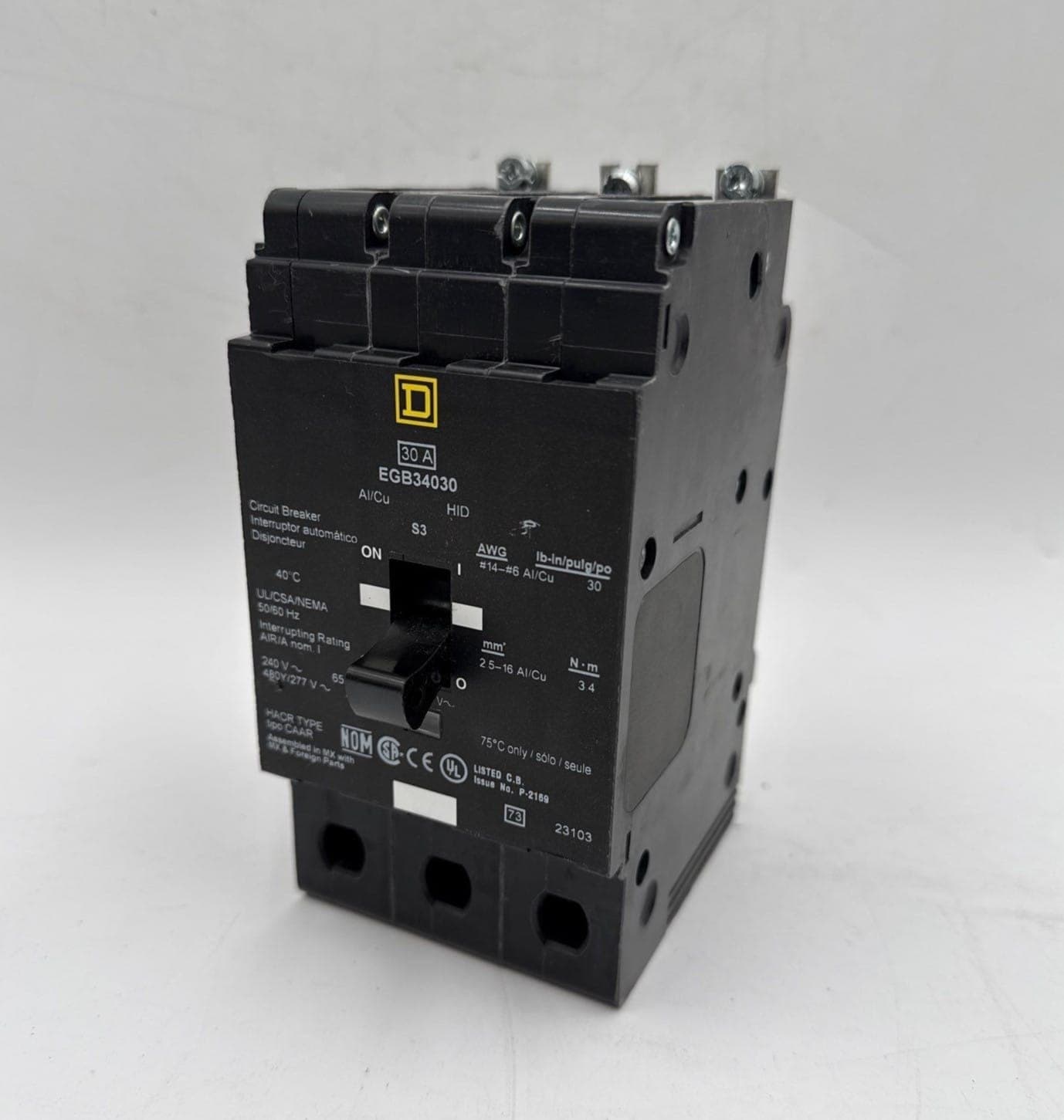 Square D EGB34030 Circuit Breaker — image 1 of 8