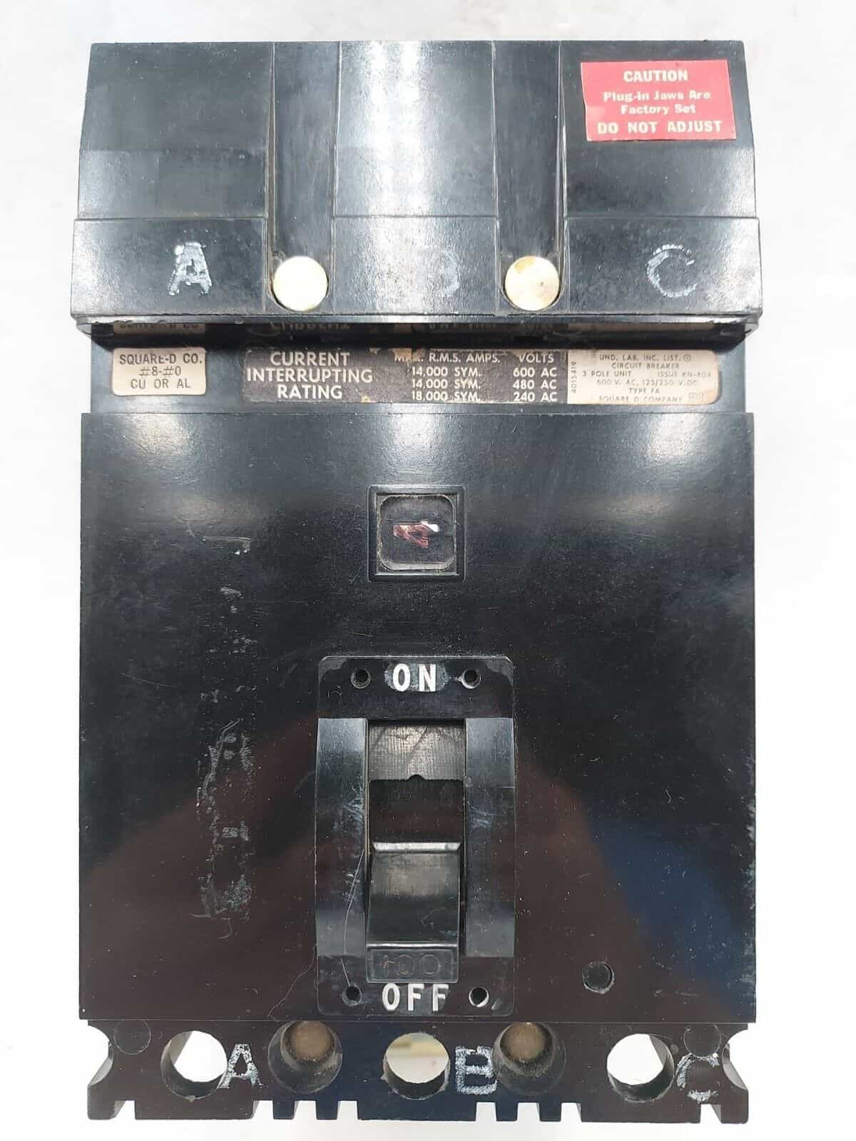 Square D FA36100