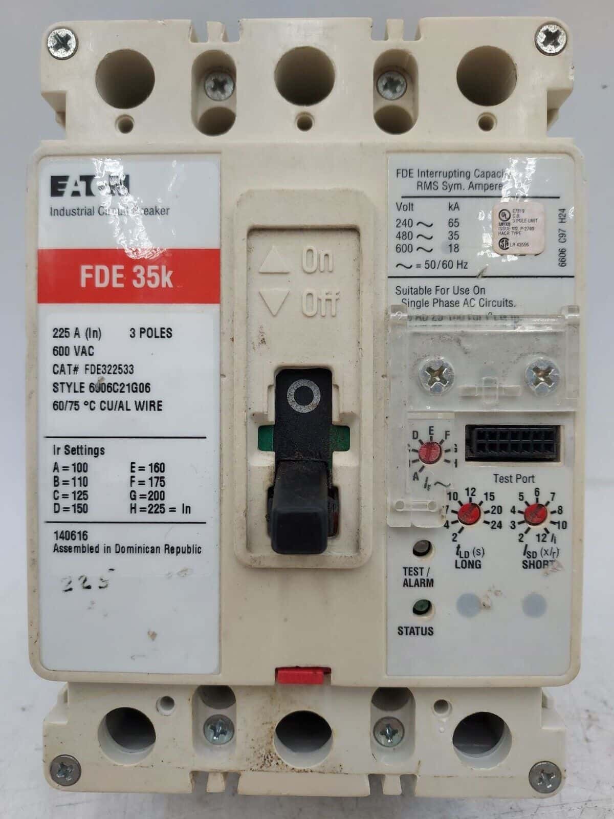 Eaton FDE322533 Circuit Breaker — image 1 of 6