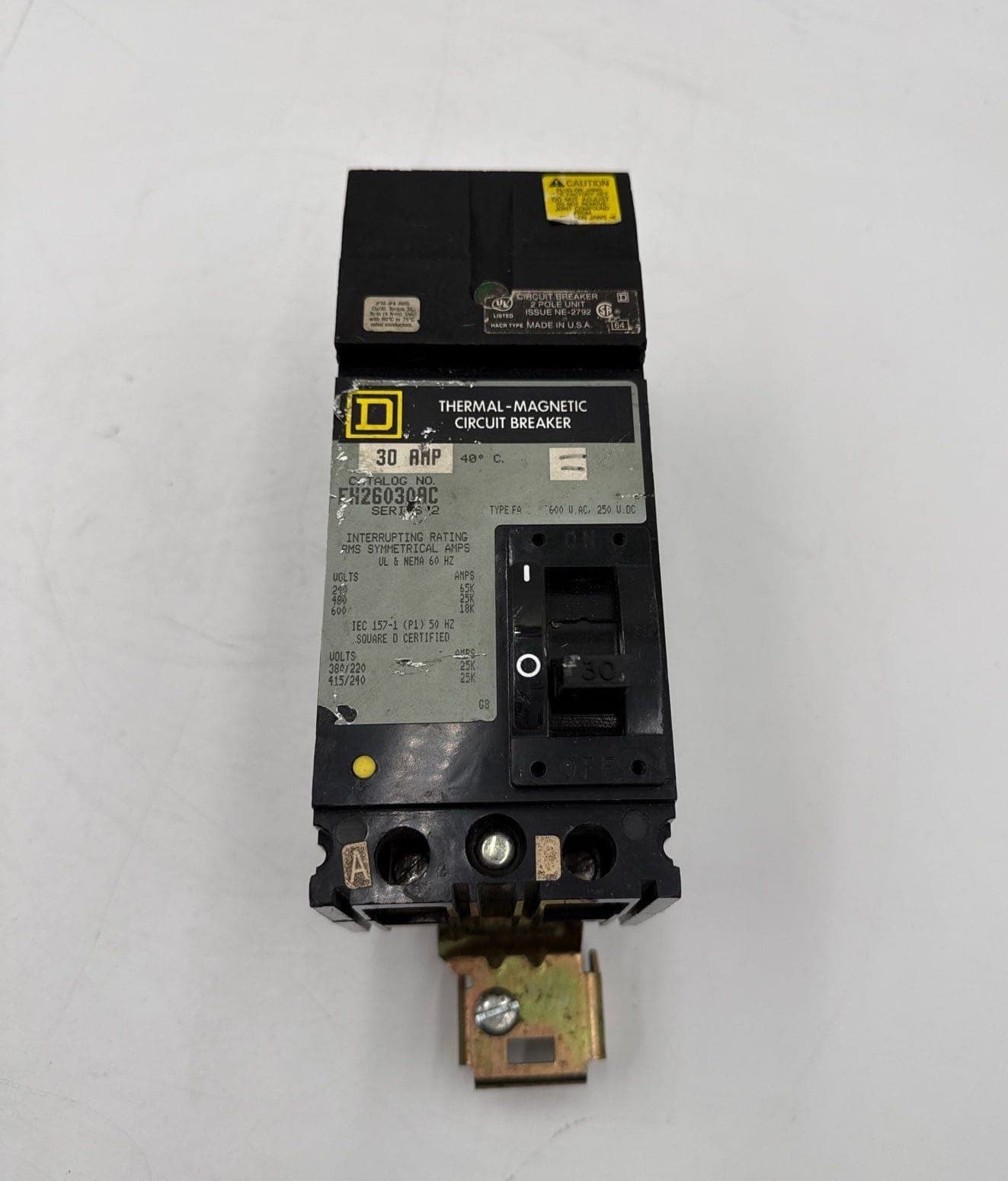 Square D FH26030AC Circuit Breaker — image 1 of 8