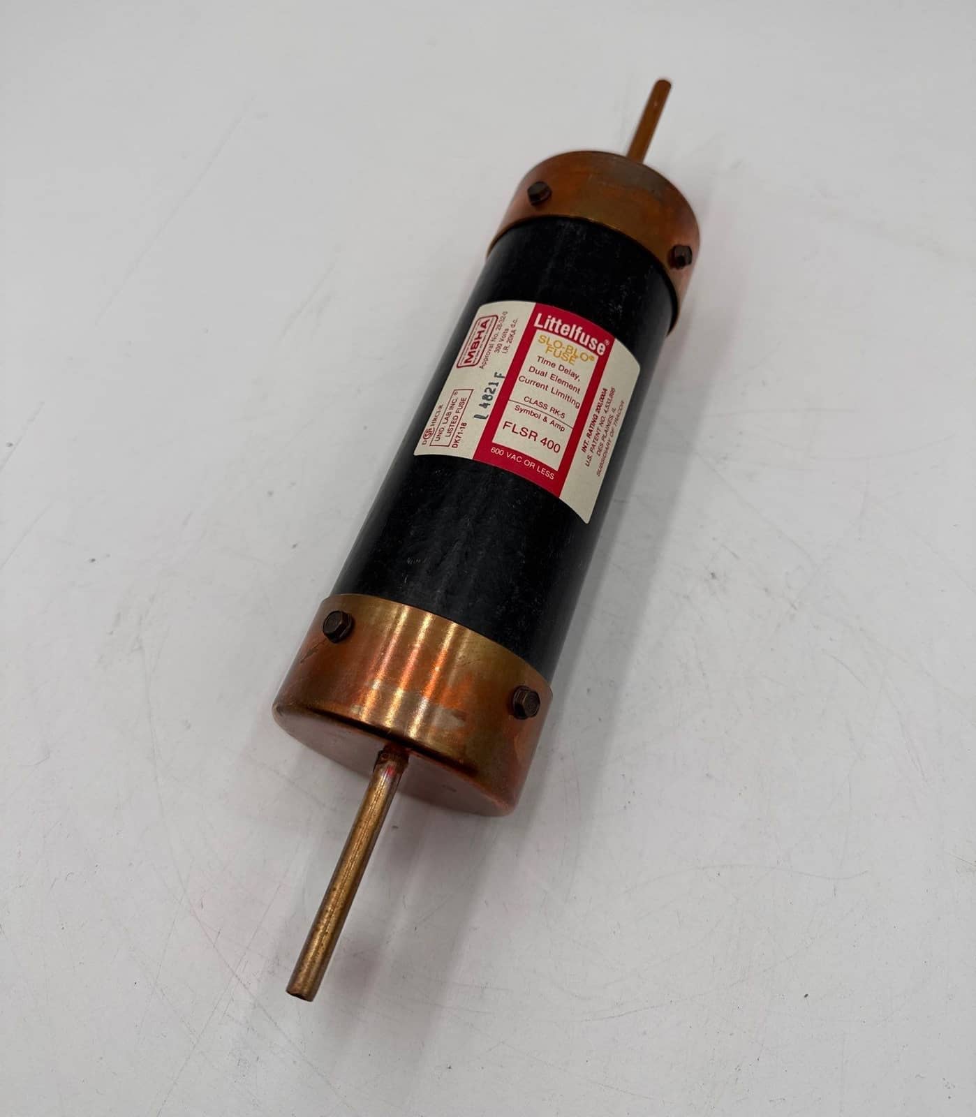 Littelfuse FLSR400 Slo Blo Fuse 400A 600V FLSR 400 Class RK5 Time Delay