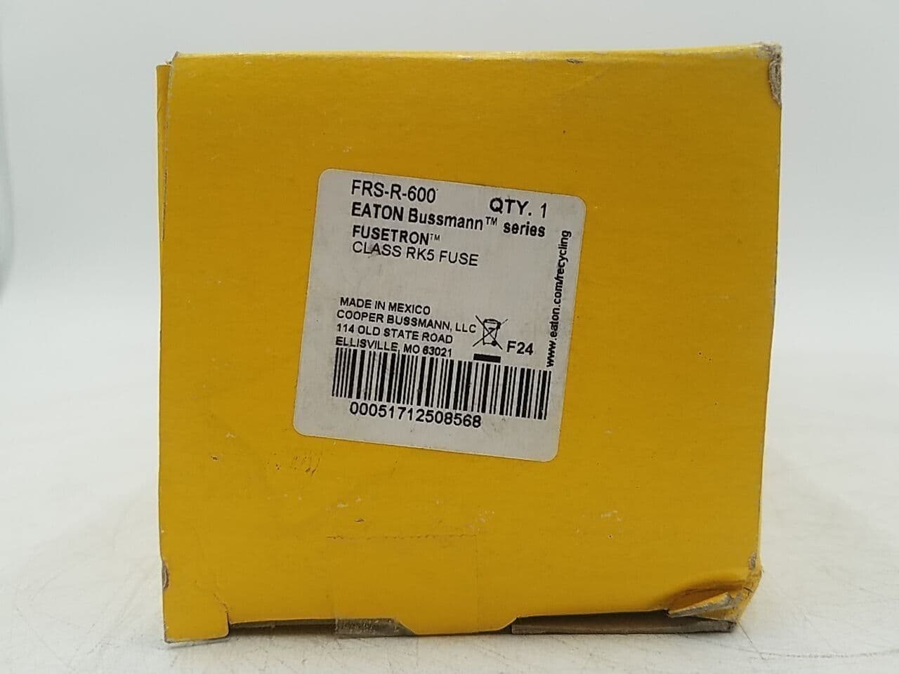 Eaton Bussmann FRSR600 Fuse — image 1 of 5