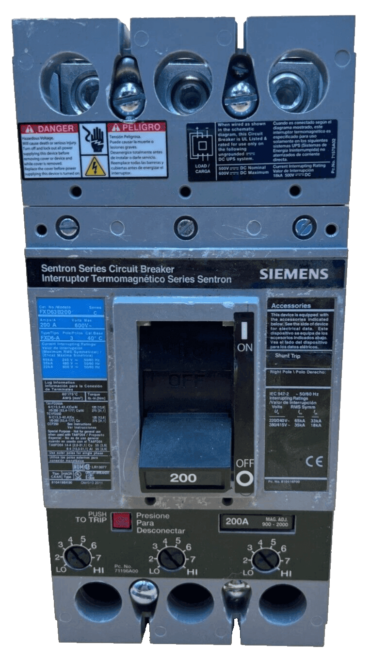 Siemens FXD63B200
