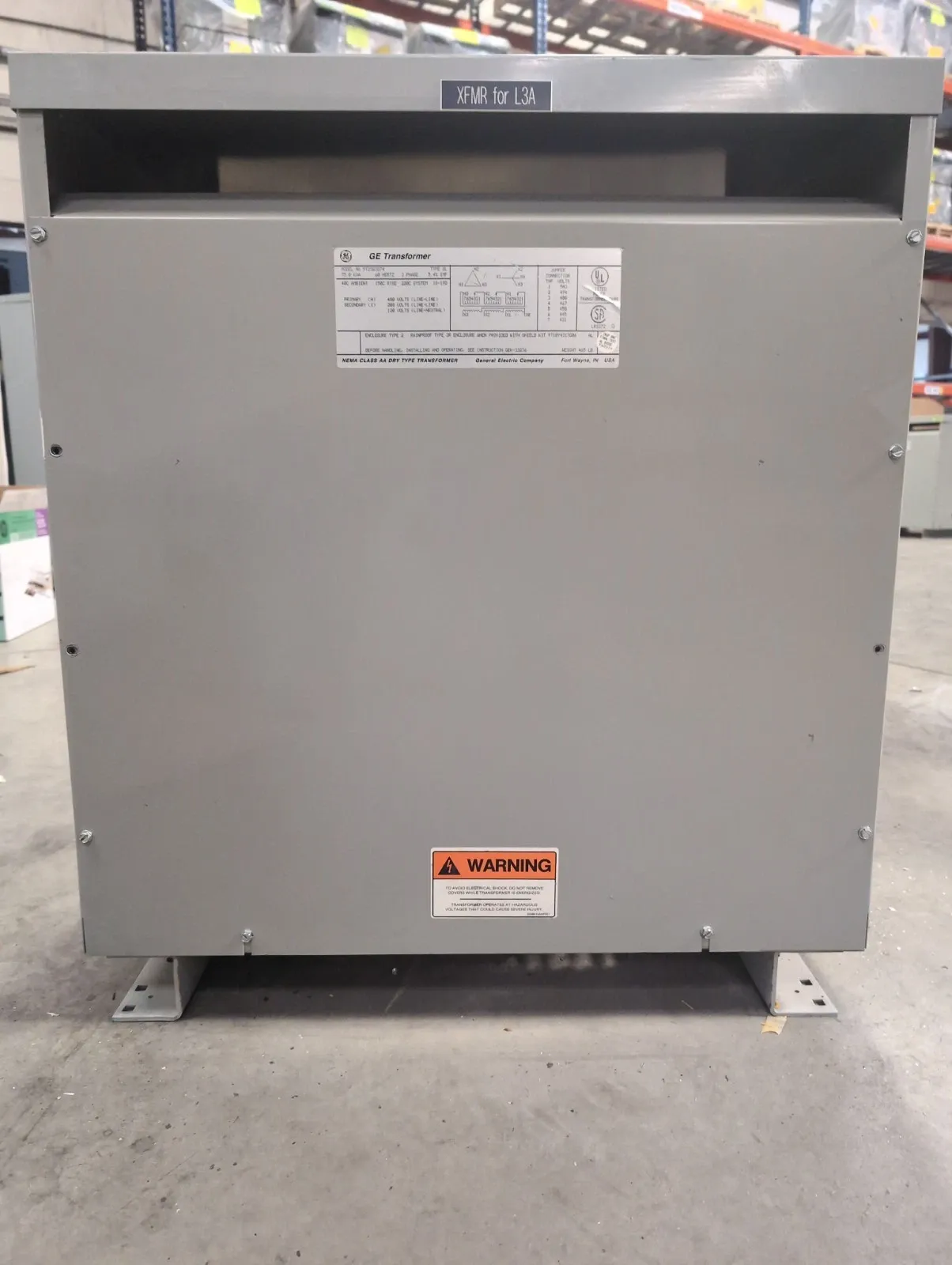 GE 9T23B3874 Dry Type Transformers — image 1 of 6