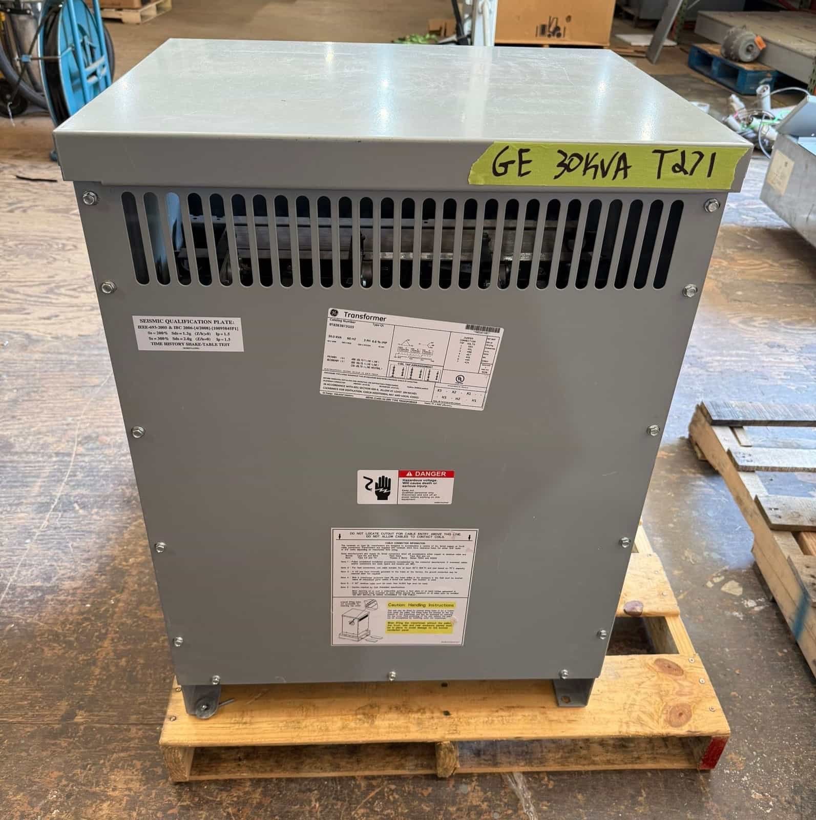 GE 9T83B3872G03 Dry Type Transformers — image 1 of 6