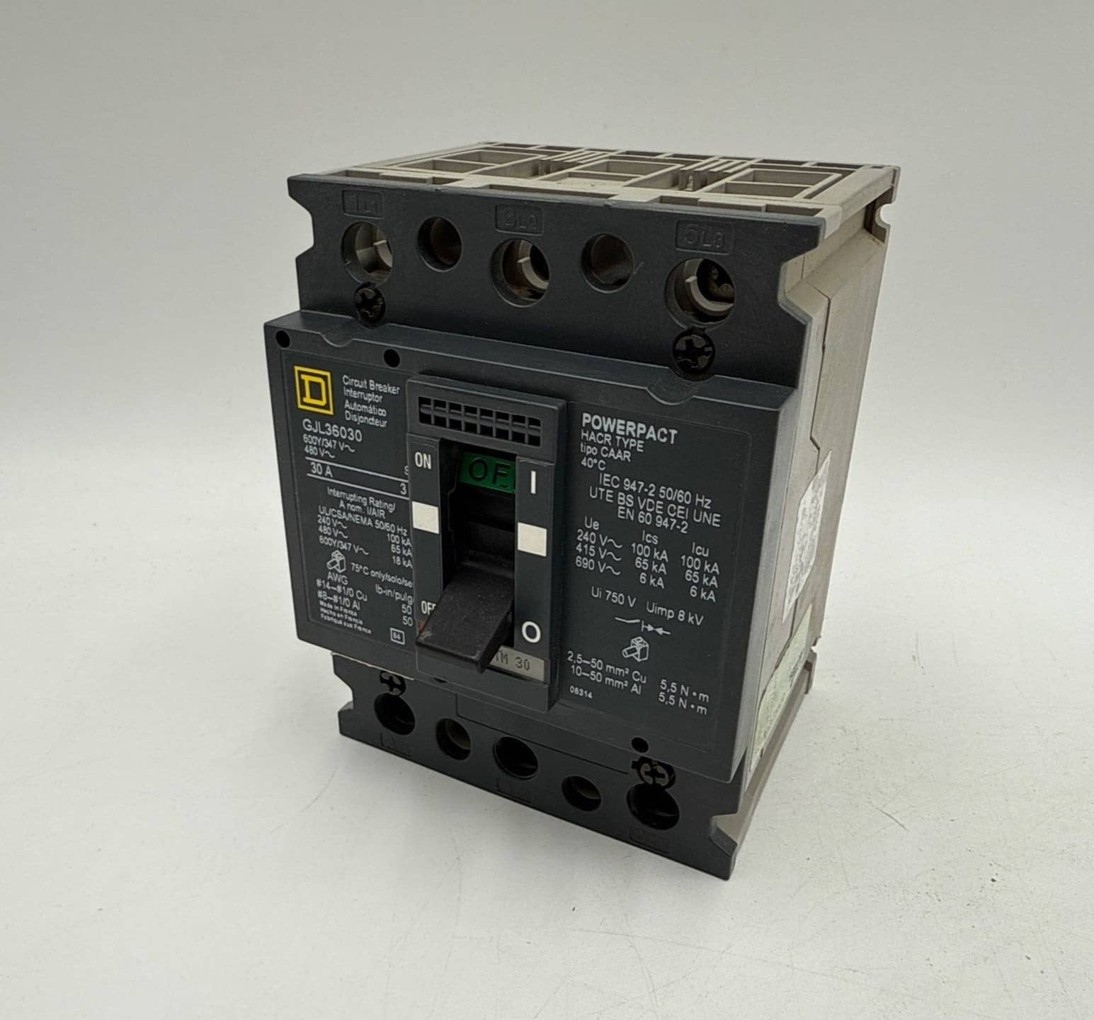 Square D GJL36030 Circuit Breaker — image 1 of 8