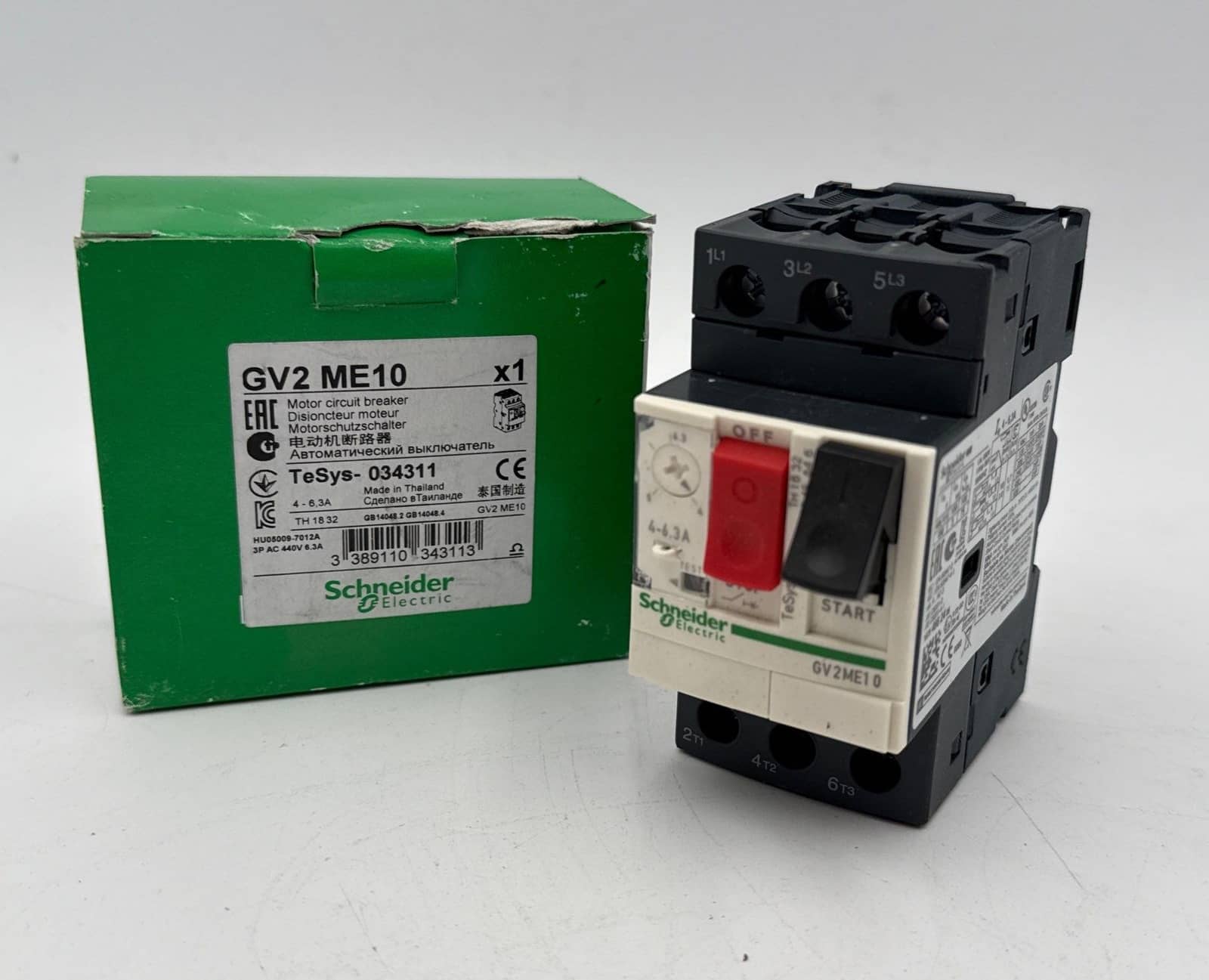 Schneider Electric GV2ME10 Circuit Breaker — image 1 of 8