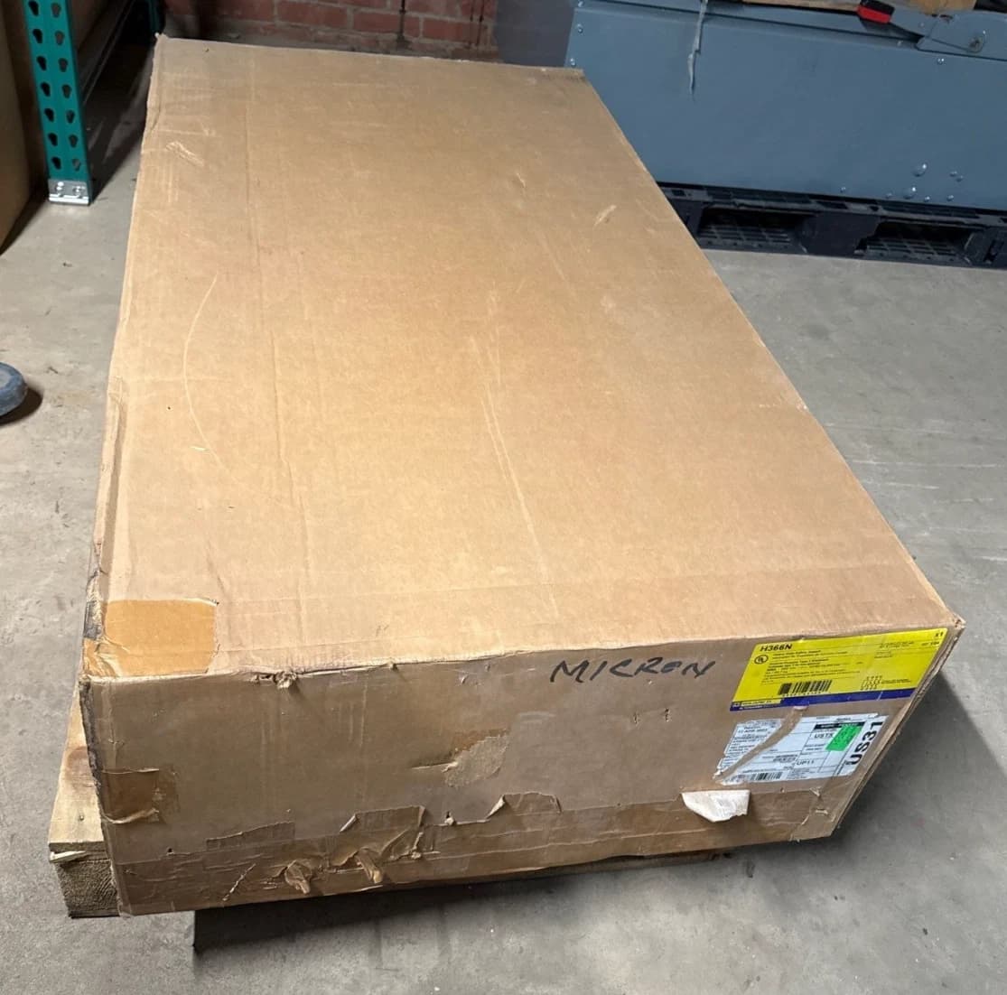 Square D H366N Safety Disconnect Switch 600A 3P 600V Indoor Encl 600 Amp 3 Pole