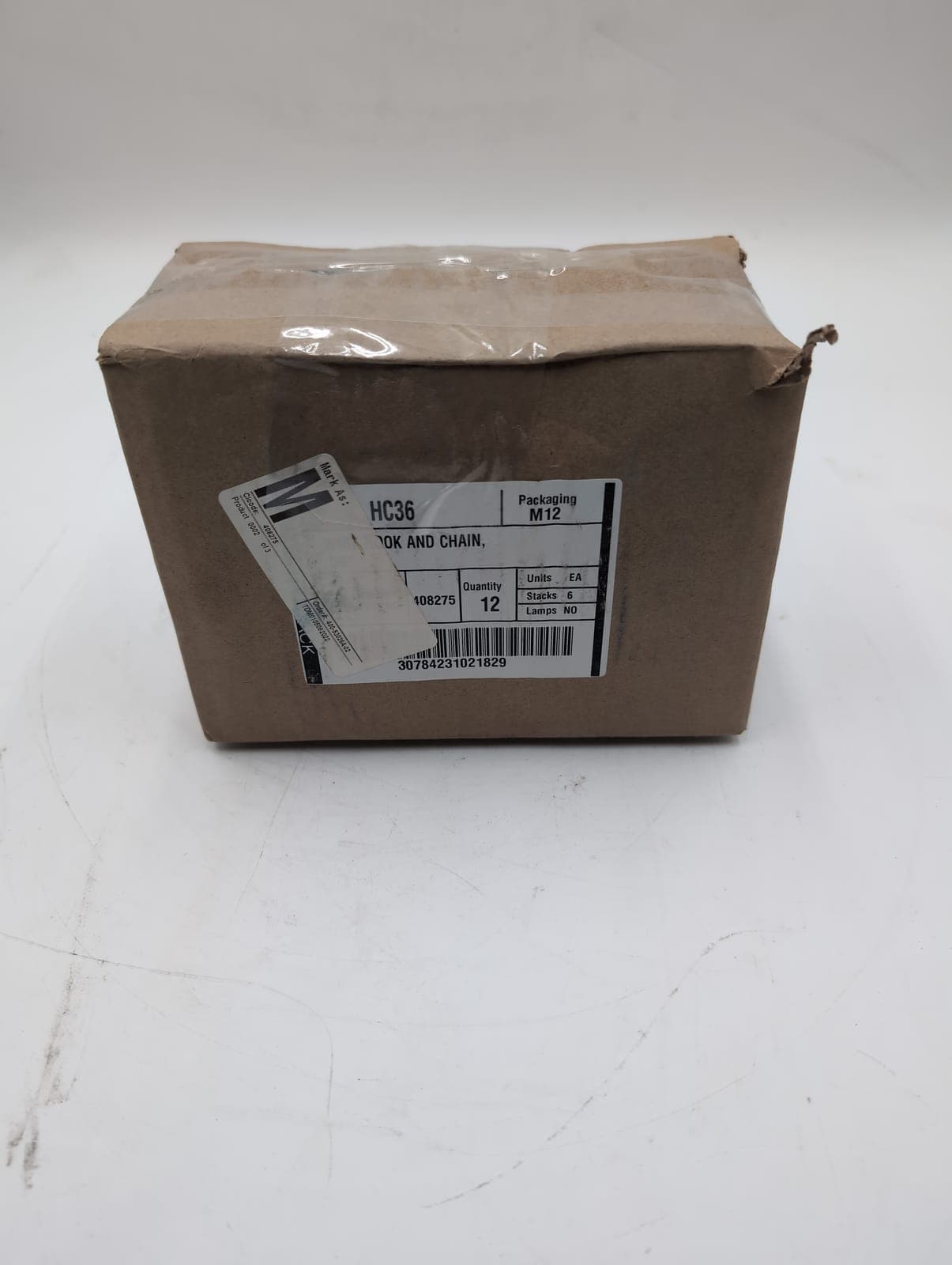 12 Pack Lithonia Lighting HC36 M12 36" Chain Hanging Kit Master Pack 12 Sets