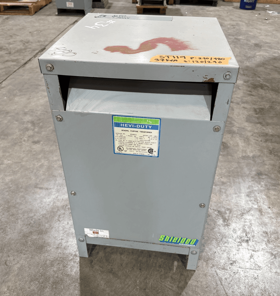 Sola/Hevi-Duty S5HB37 Dry Type Transformers — image 1 of 7
