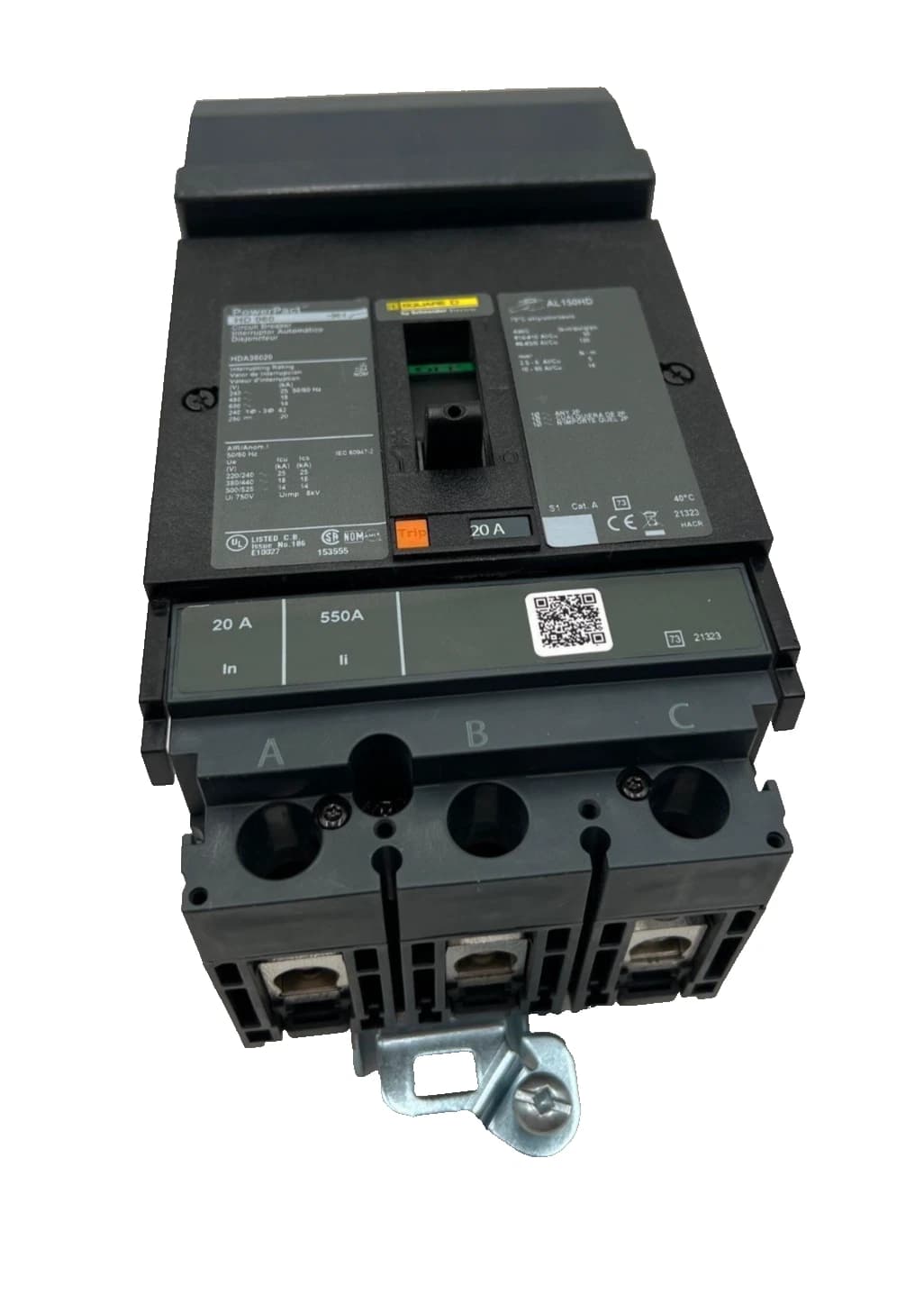 Square D HDA36020 Circuit Breaker — image 1 of 7