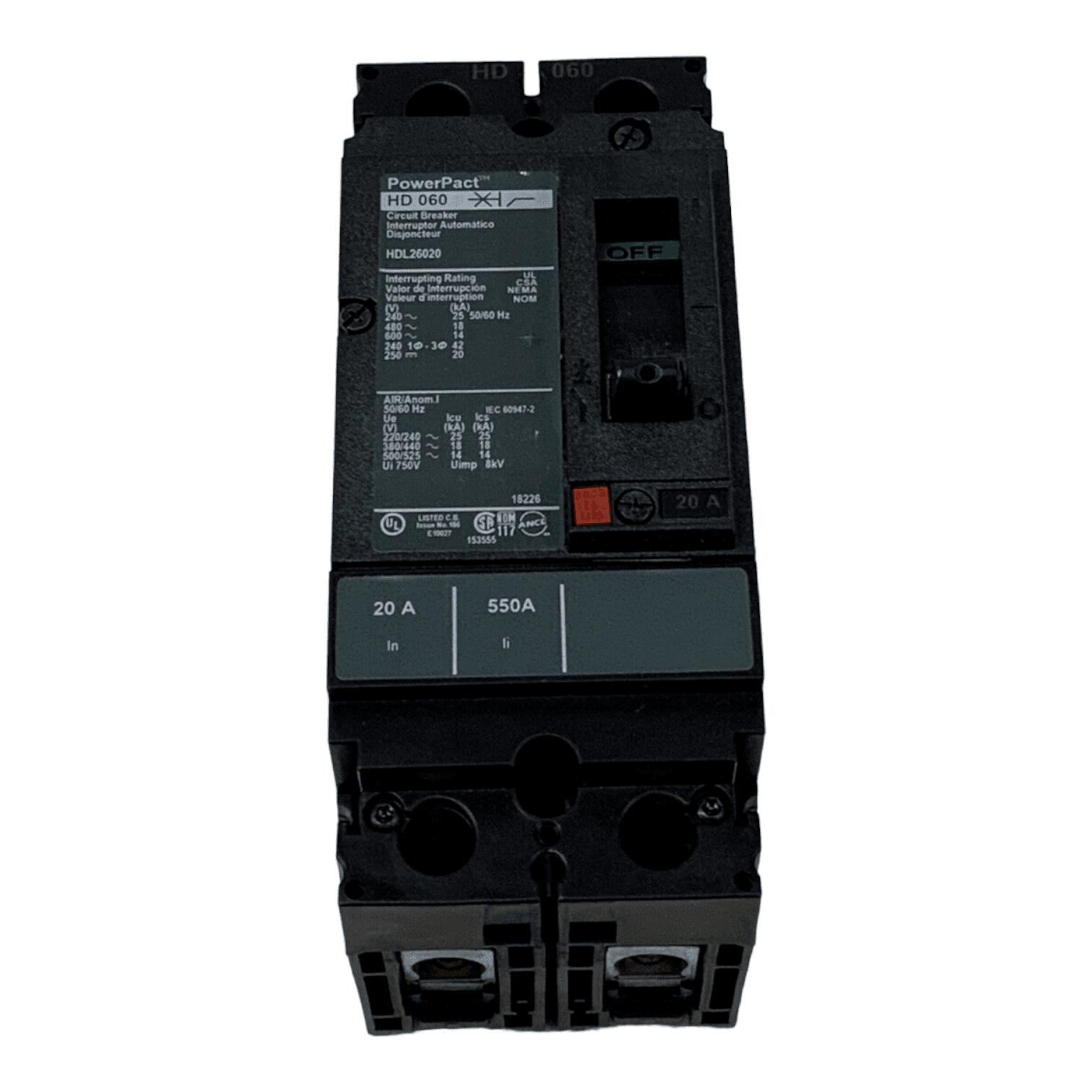 Square D HDL26020 – image 1