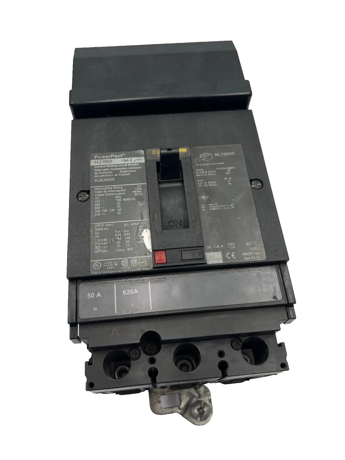 Square D HJA36050 Circuit Breaker — image 1 of 7