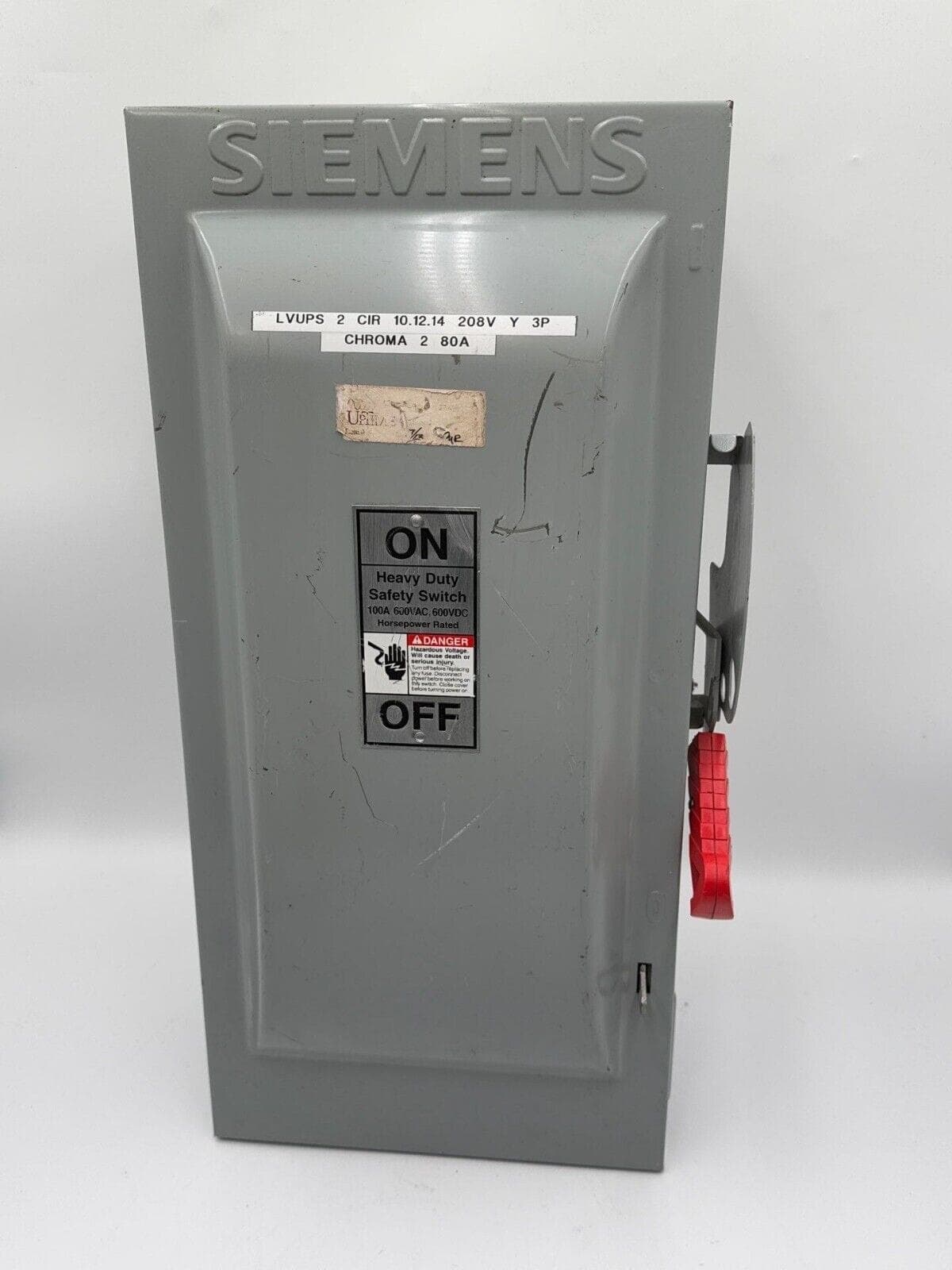 Siemens HNF363 Disconnect — image 1 of 9