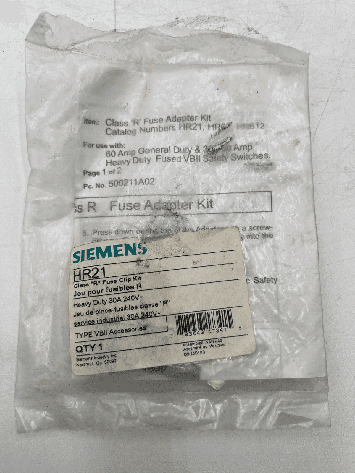 Siemens HR21 Accessory