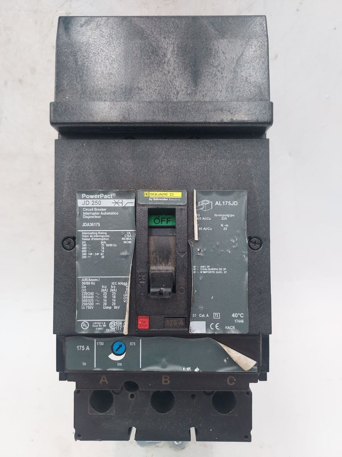 Square D JDA36175 – image 1