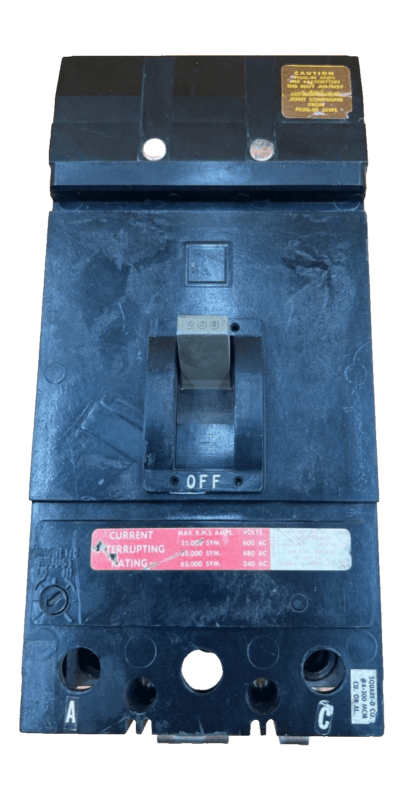 Square D KH26200AC Circuit Breaker — image 1 of 6