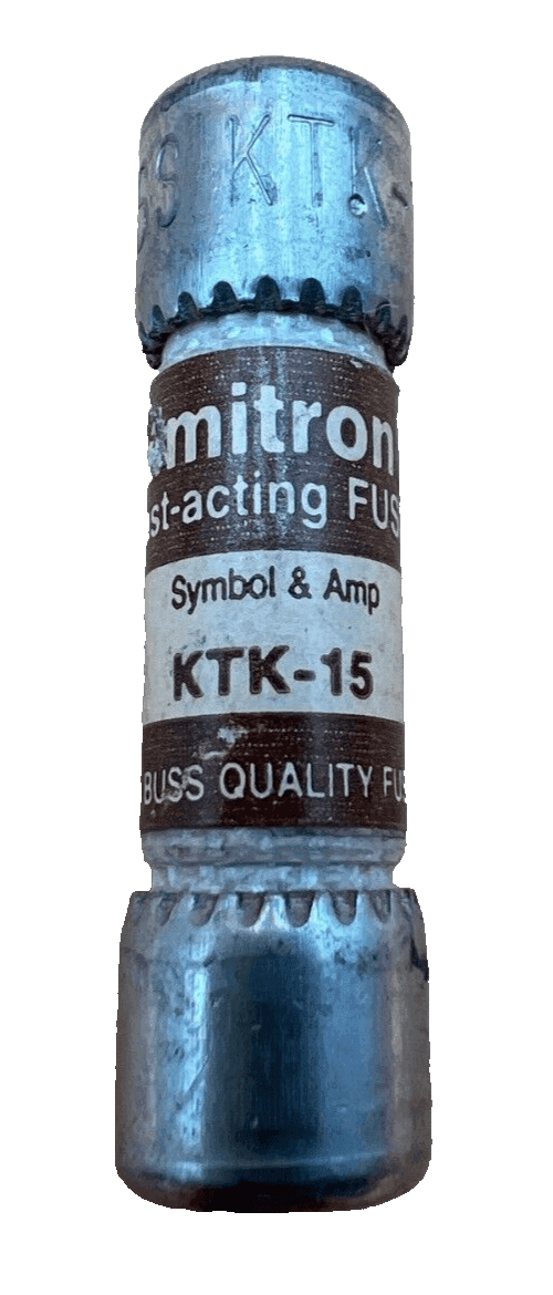 Bussmann KTK-15 Fuse — image 1 of 2