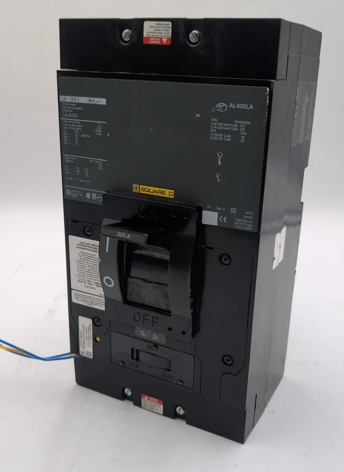 Square D LAL26300 Circuit Breaker — image 1 of 10