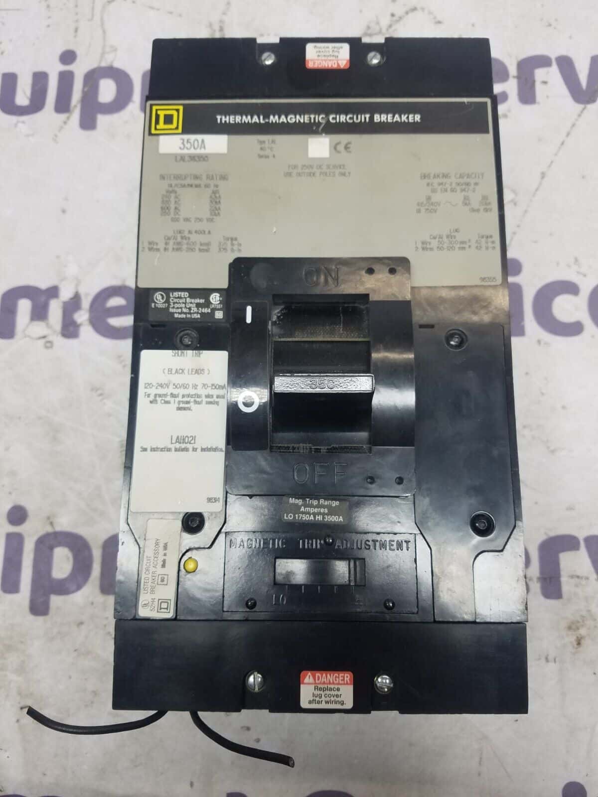 Square D LAL36350 Circuit Breaker — image 1 of 6