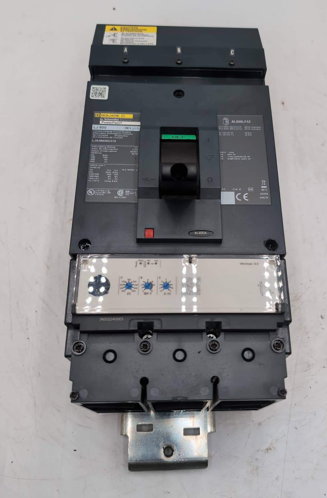 Square D LJA36600U31X Circuit Breaker — image 1 of 8