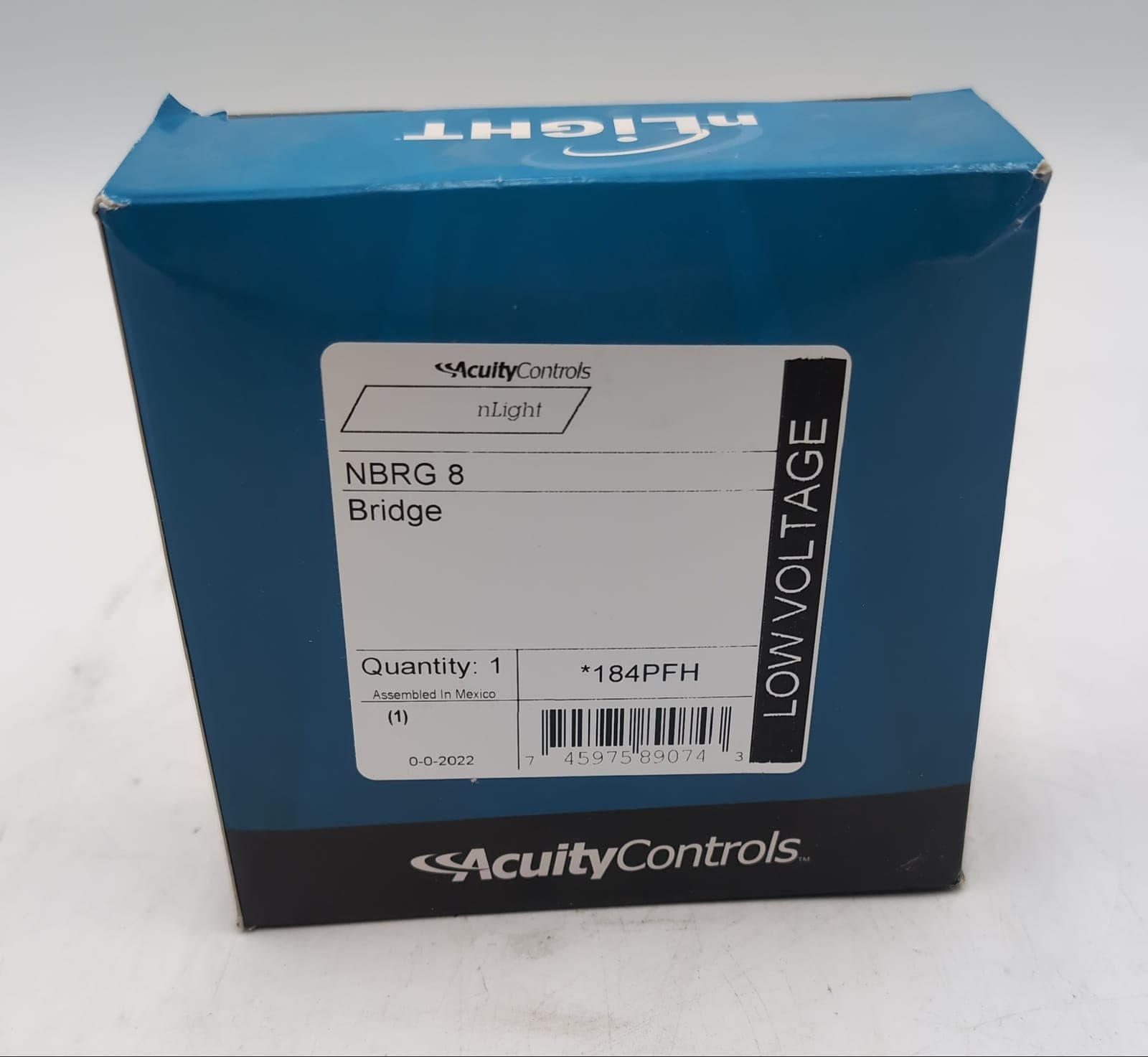 NEW nLight NBRG 8 Port Bridge 184PFH Acuity Brands SensorSwitch Lighting Hub