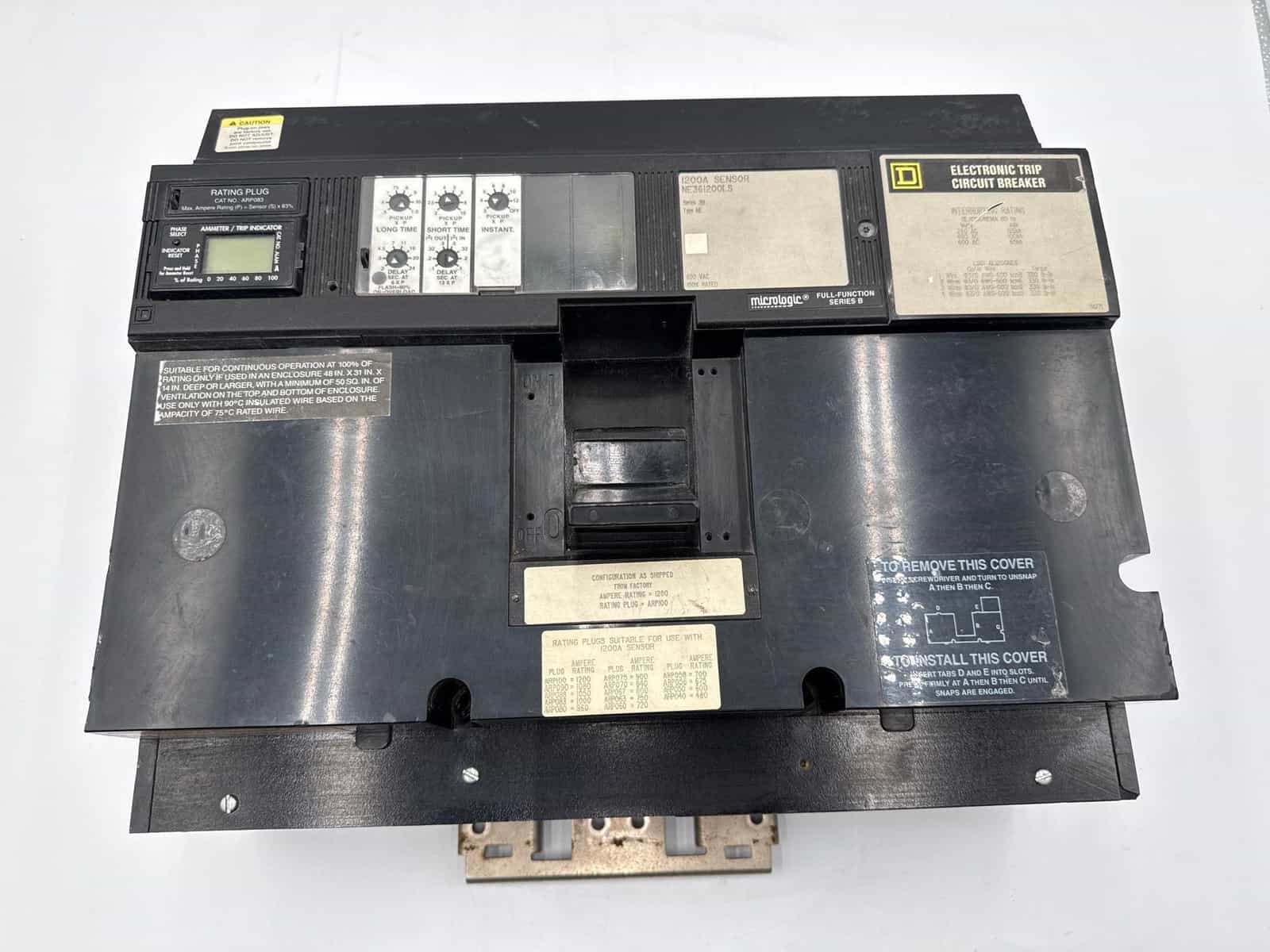 Square D NE361200LS Circuit Breaker — image 1 of 12
