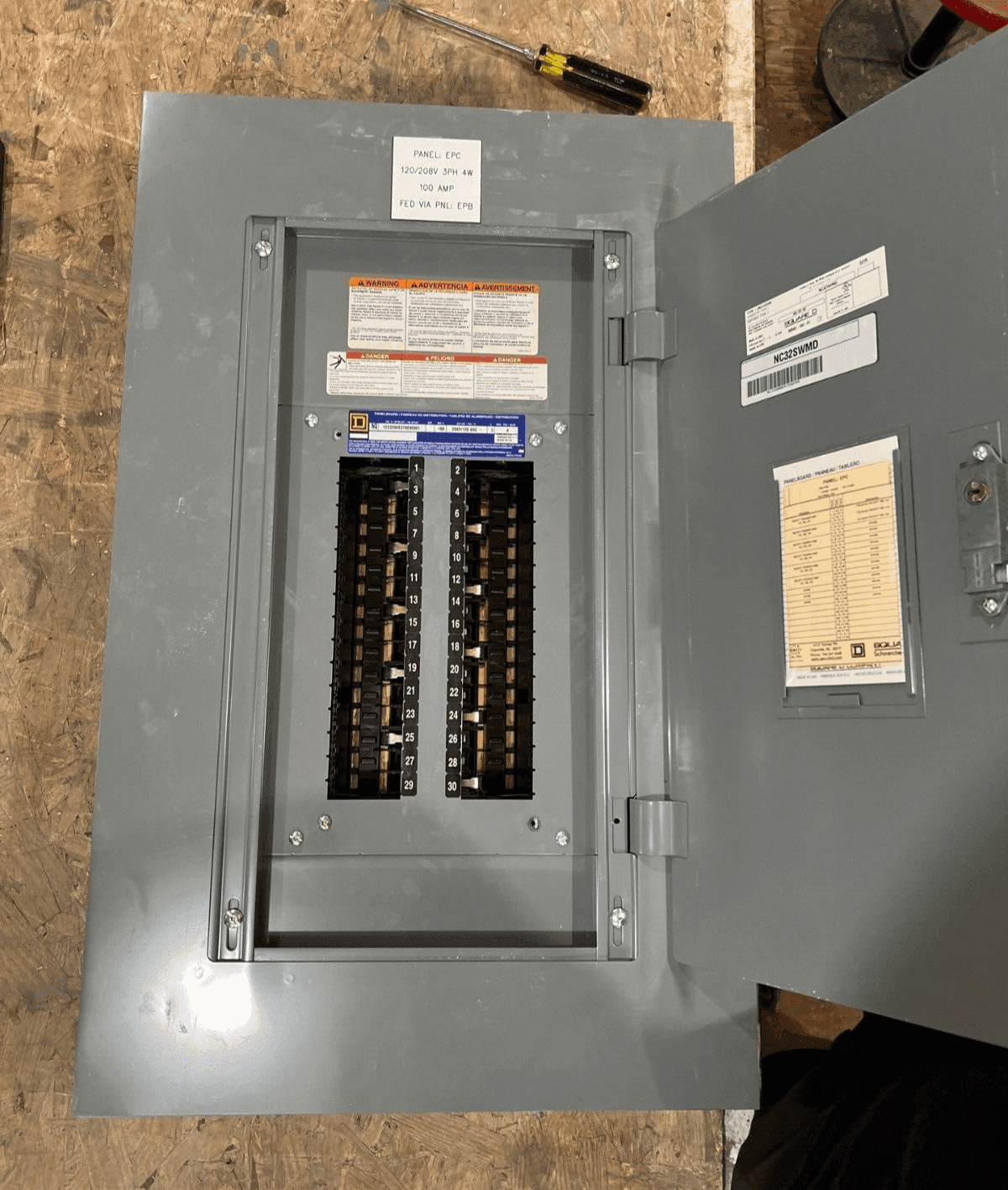 Square D NQ Panel — image 1 of 8