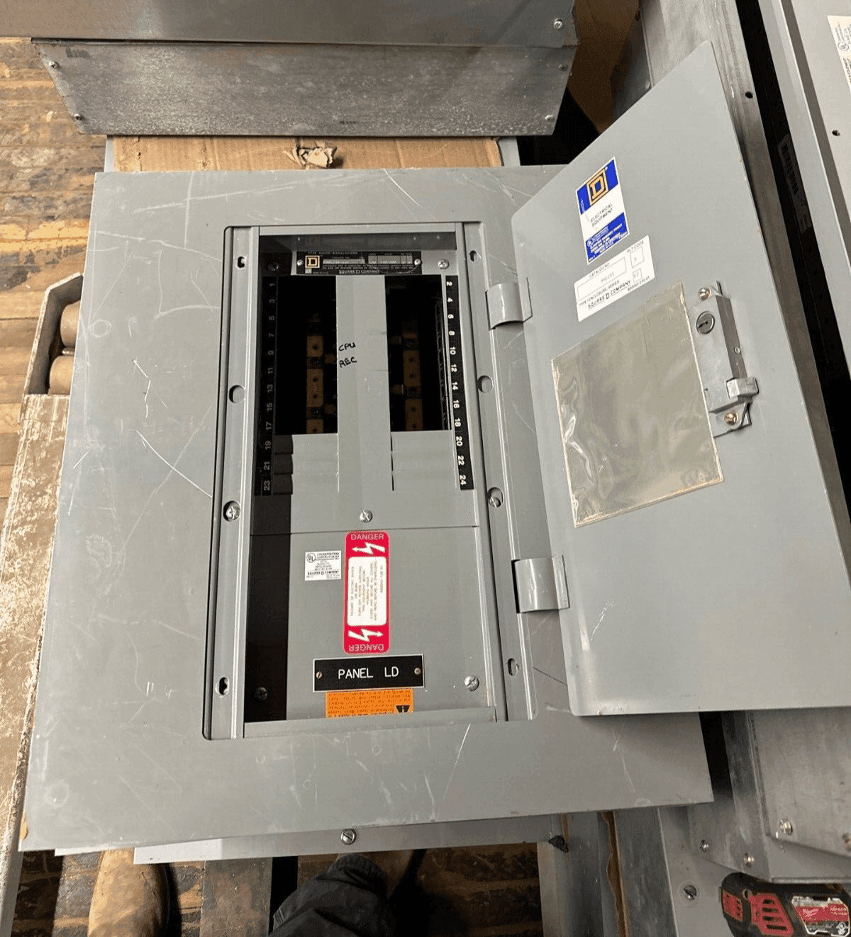 Square D NQOD Panel — image 1 of 12